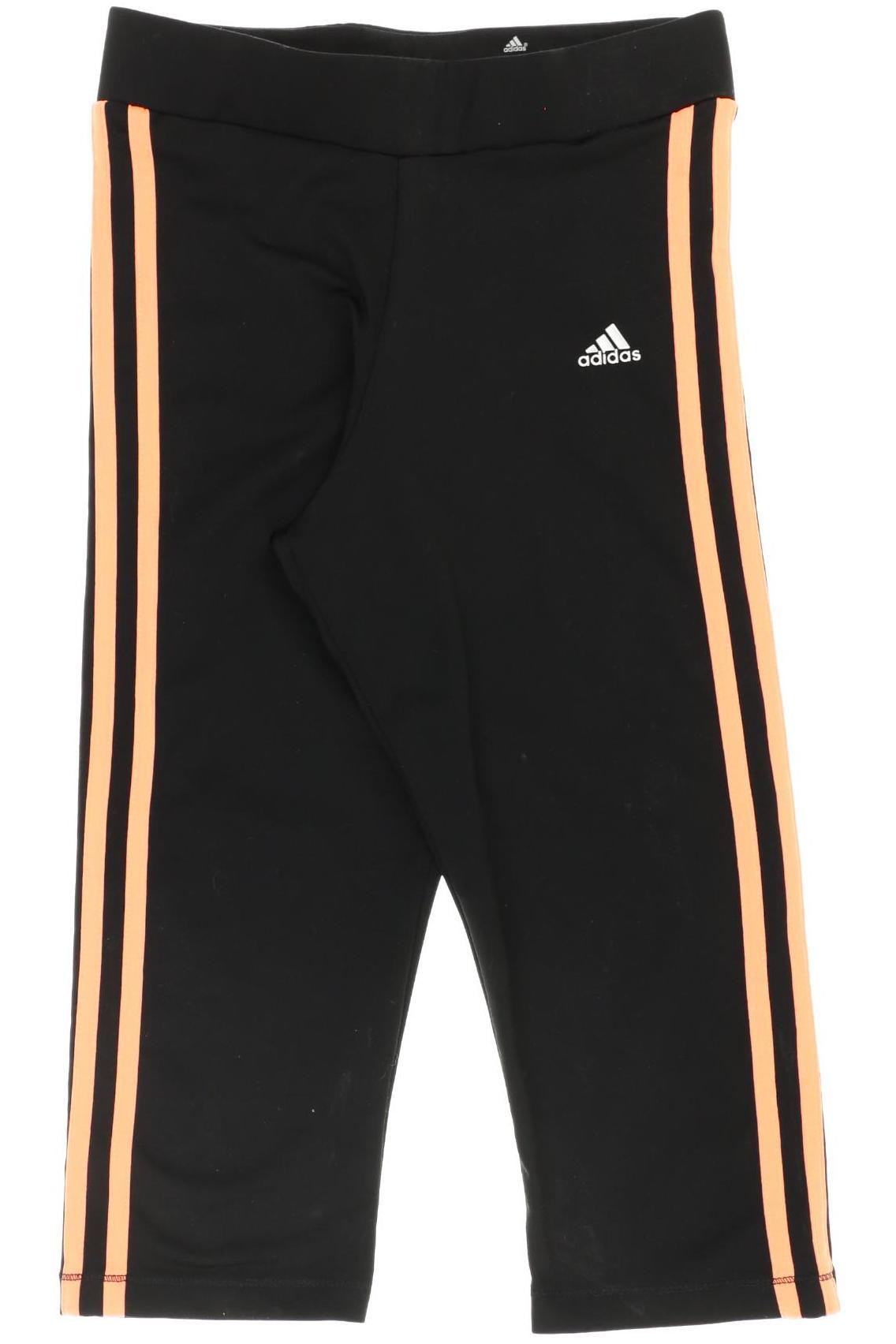 

adidas Mädchen Stoffhose, schwarz, Gr. 152