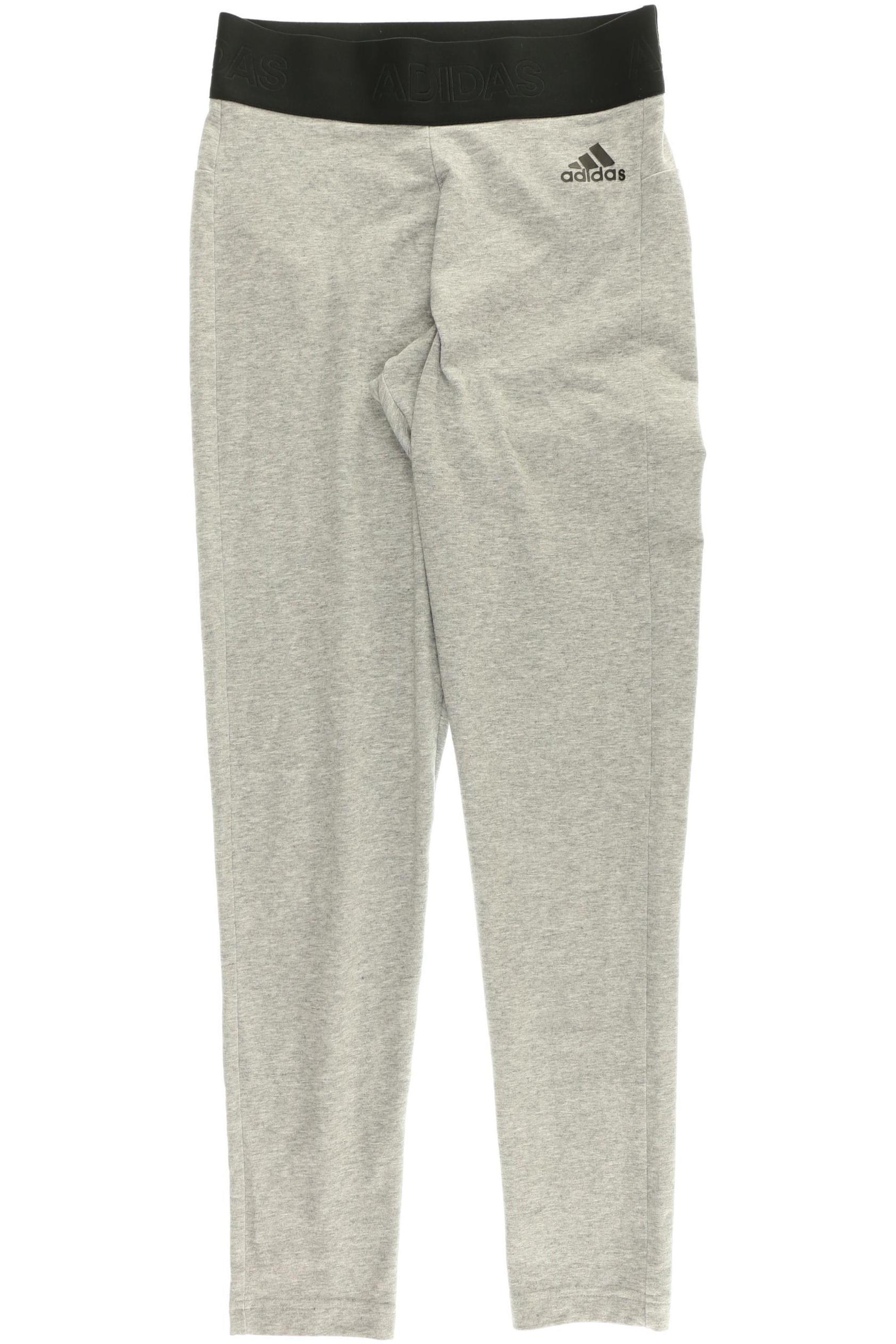 

adidas Mädchen Stoffhose, grau, Gr. 134