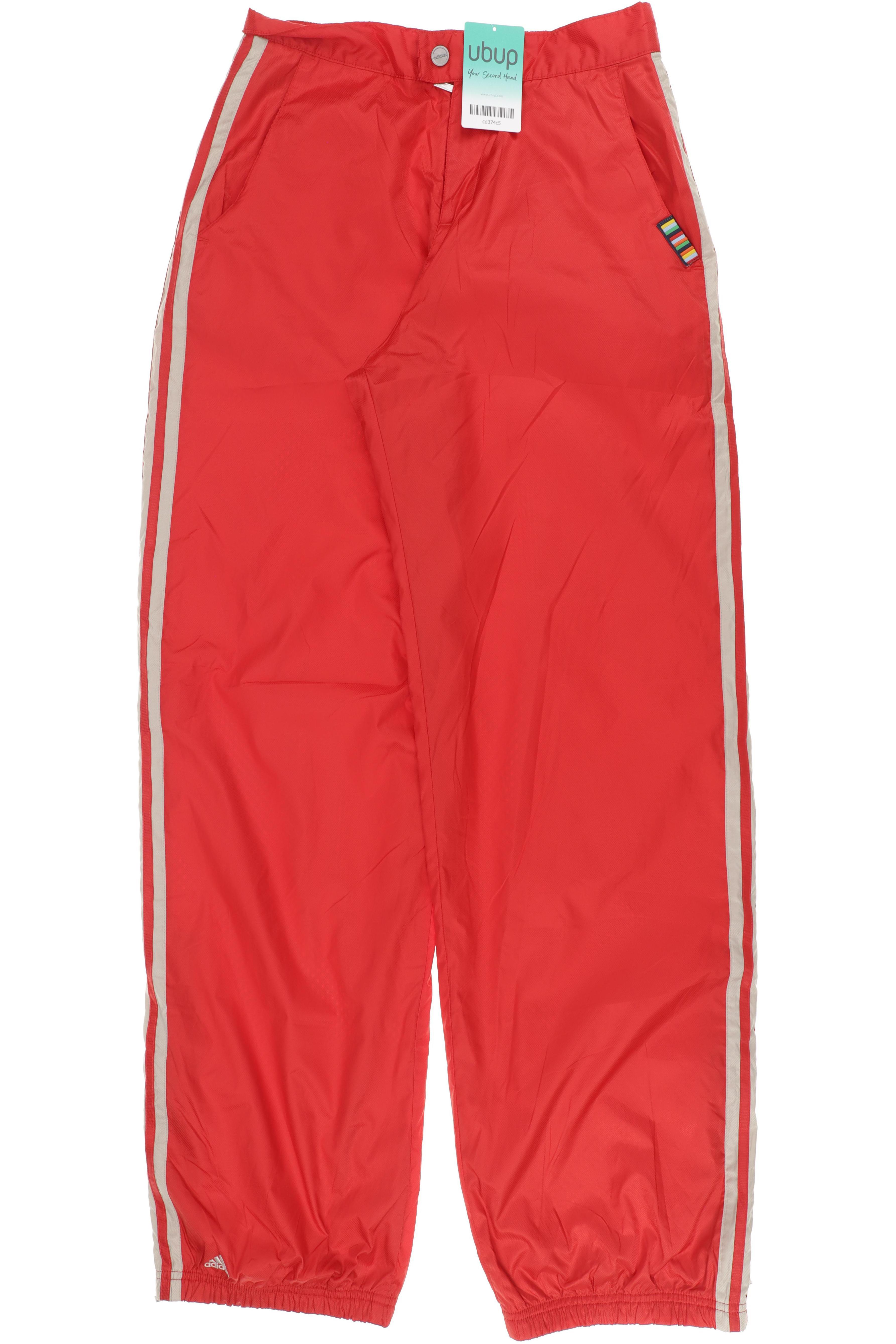 

adidas Mädchen Stoffhose, rot, Gr. 176