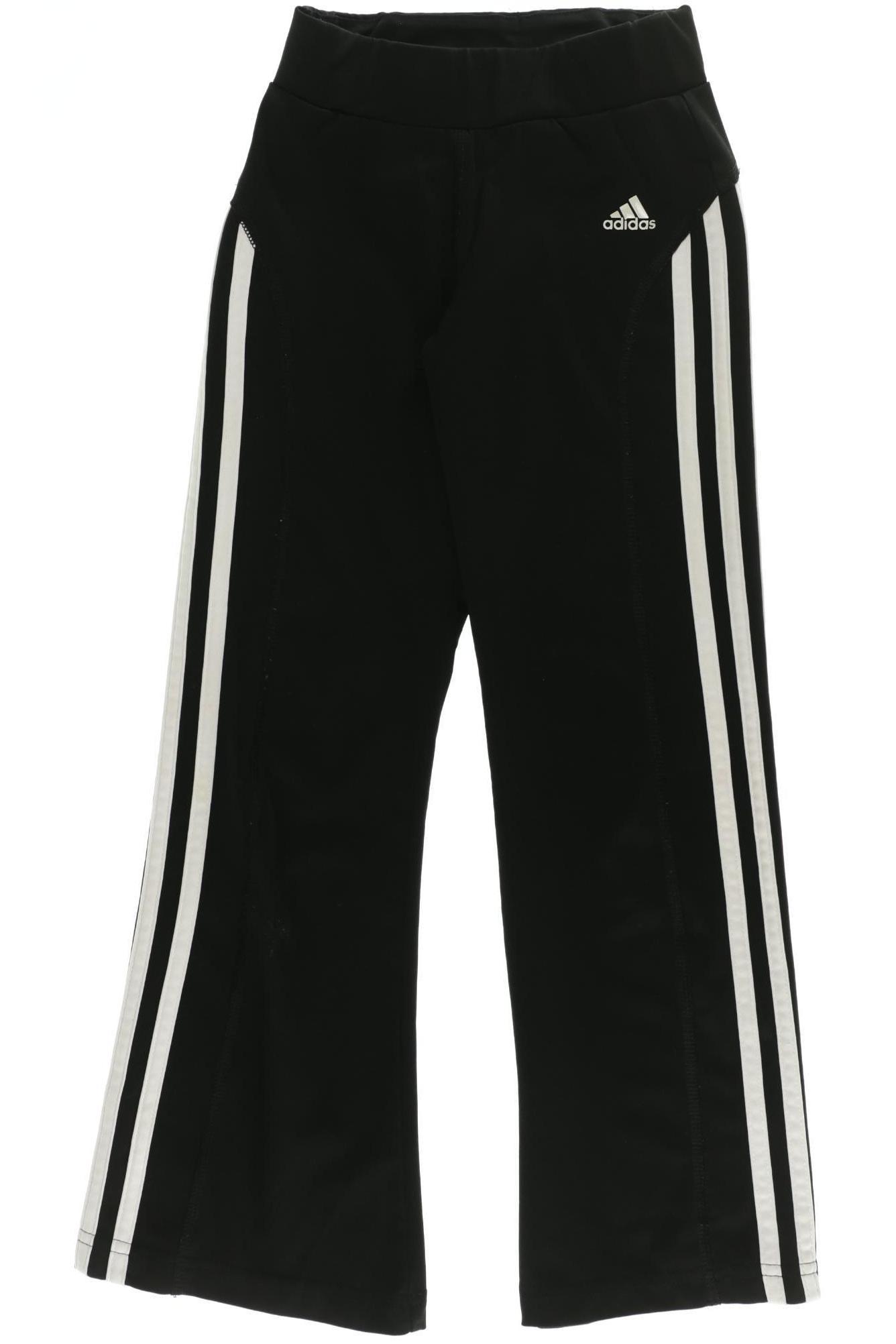

adidas Mädchen Stoffhose, schwarz, Gr. 116