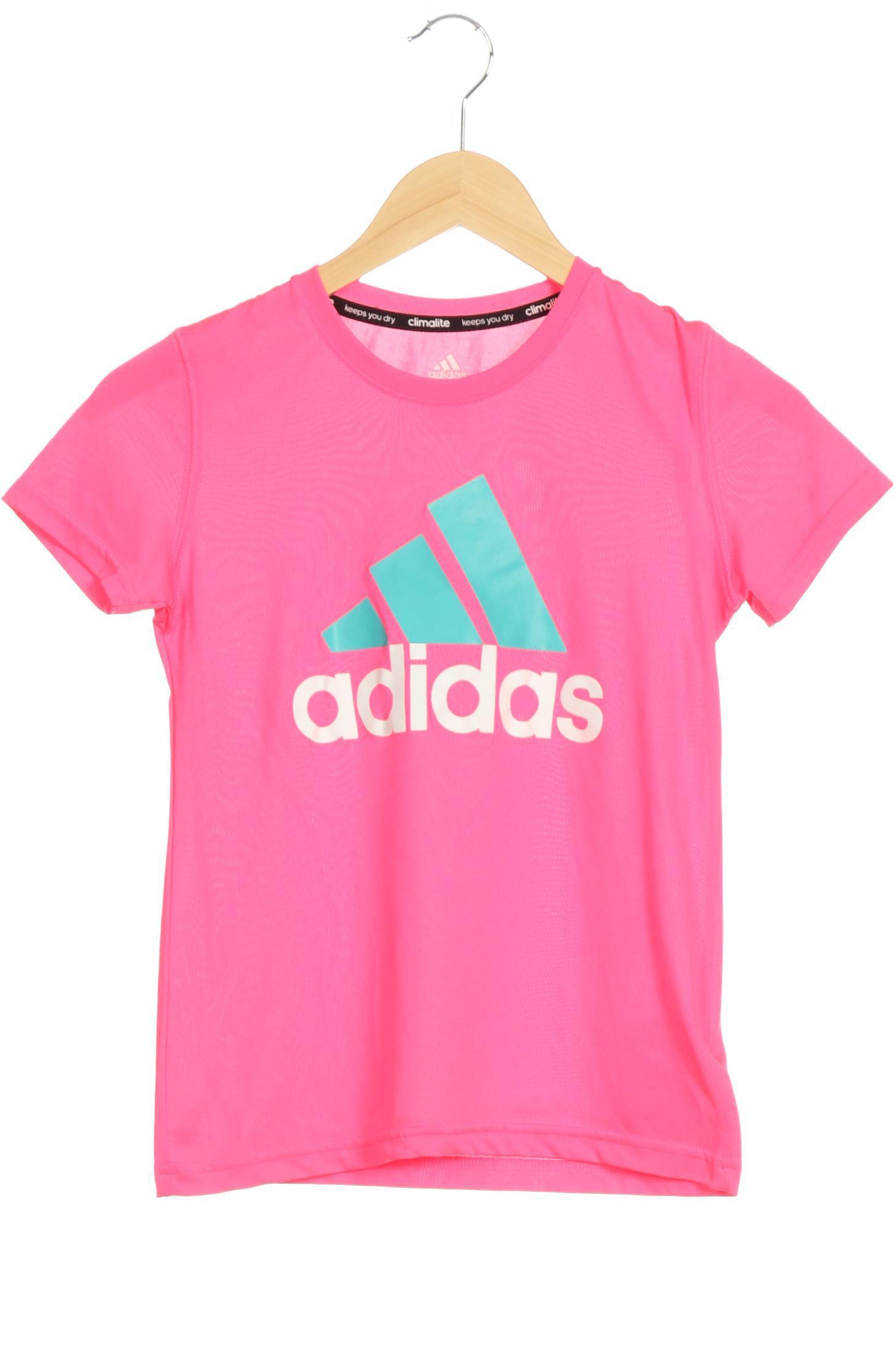 

adidas Mädchen T-Shirt, pink, Gr. 140