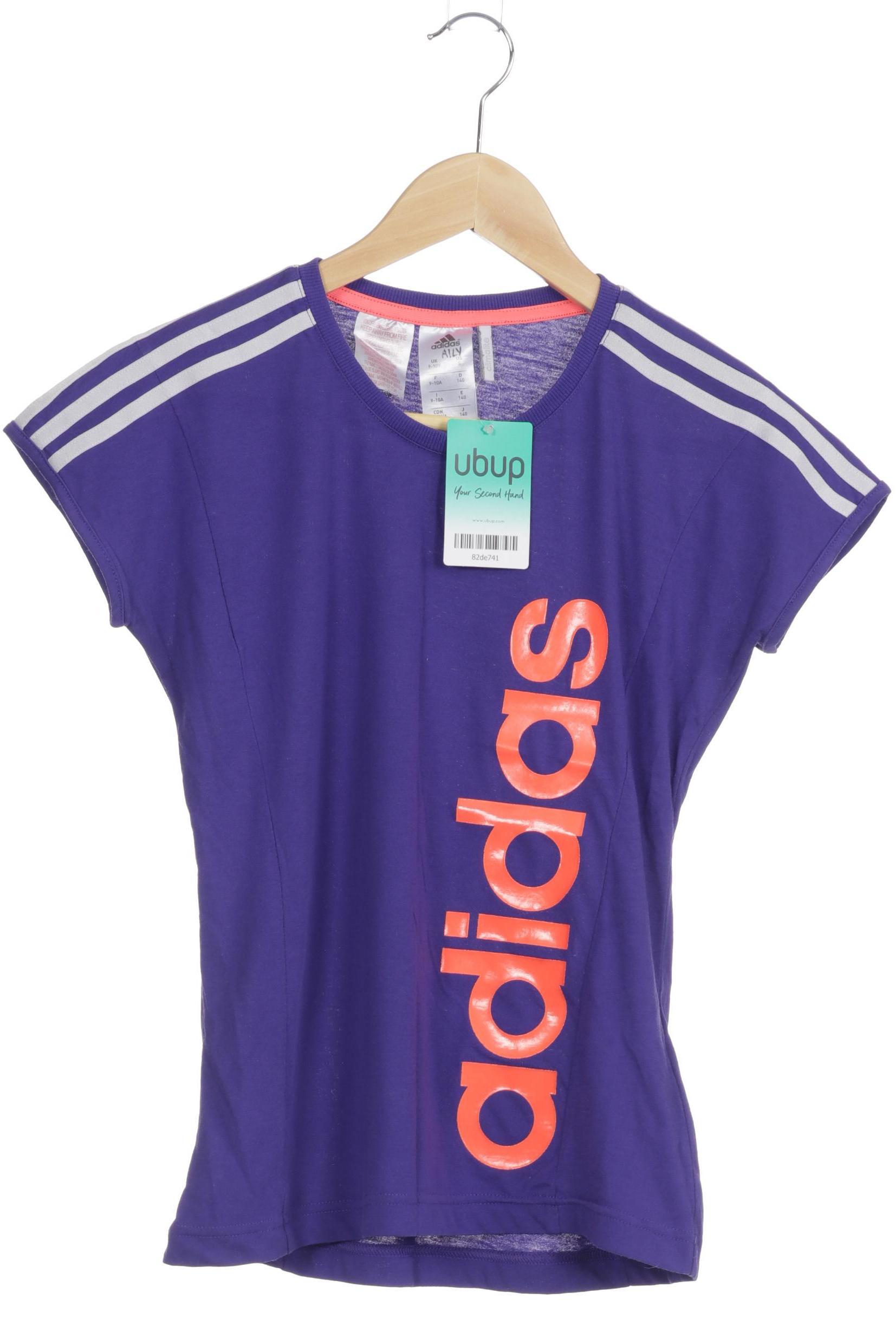 

adidas Mädchen T-Shirt, lila, Gr. 140