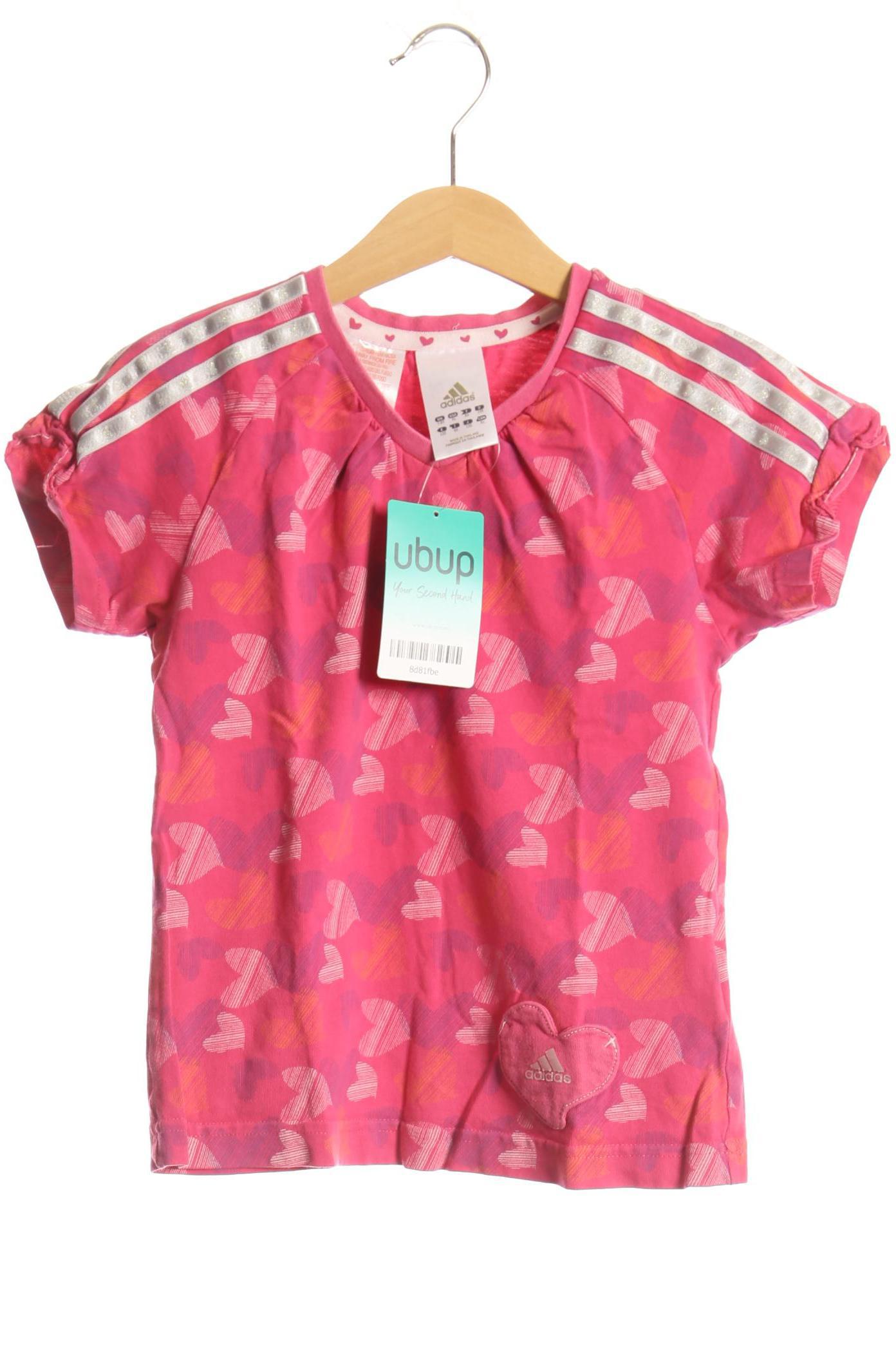 

adidas Mädchen T-Shirt, pink, Gr. 128