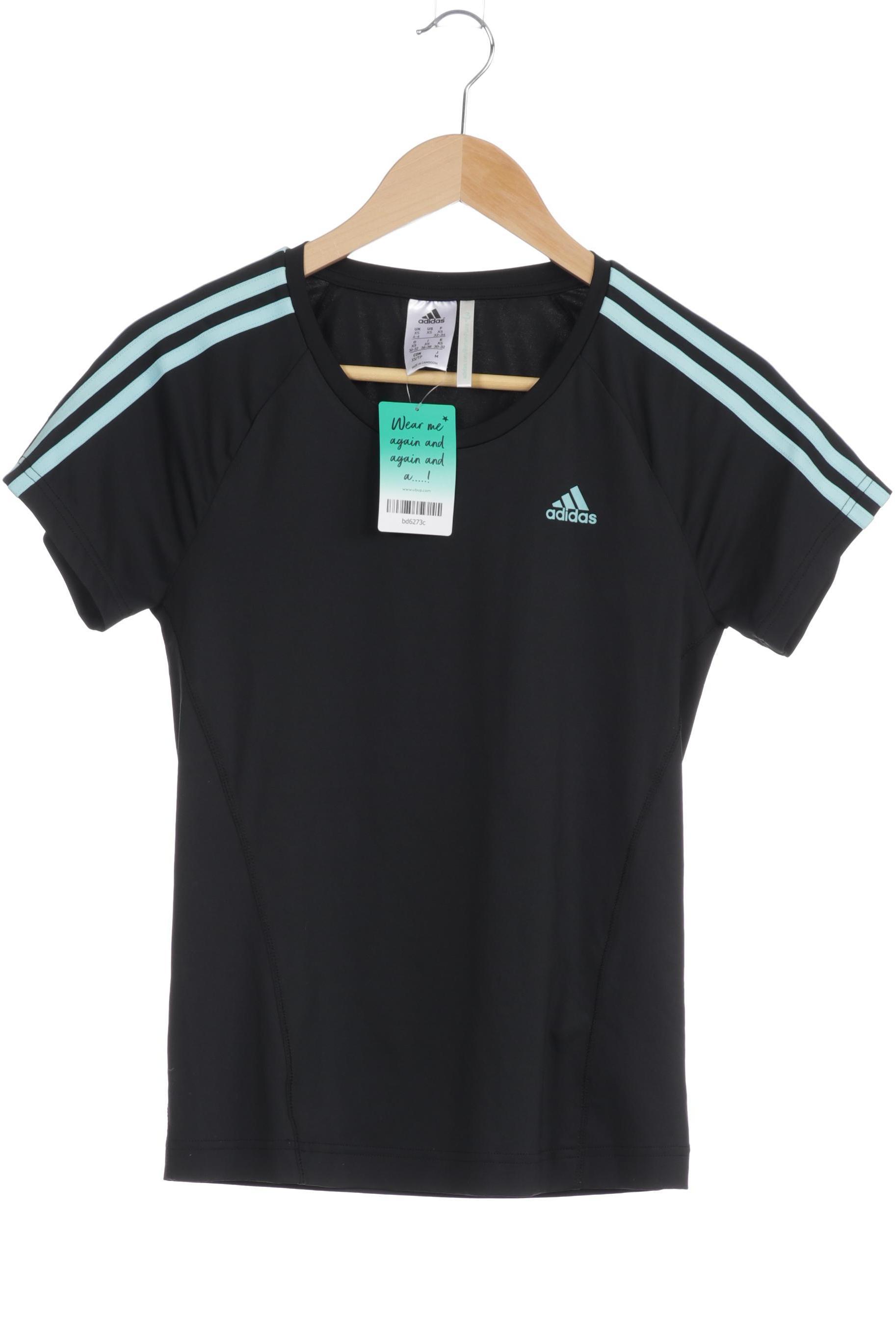 

adidas Damen T-Shirt, schwarz, Gr.