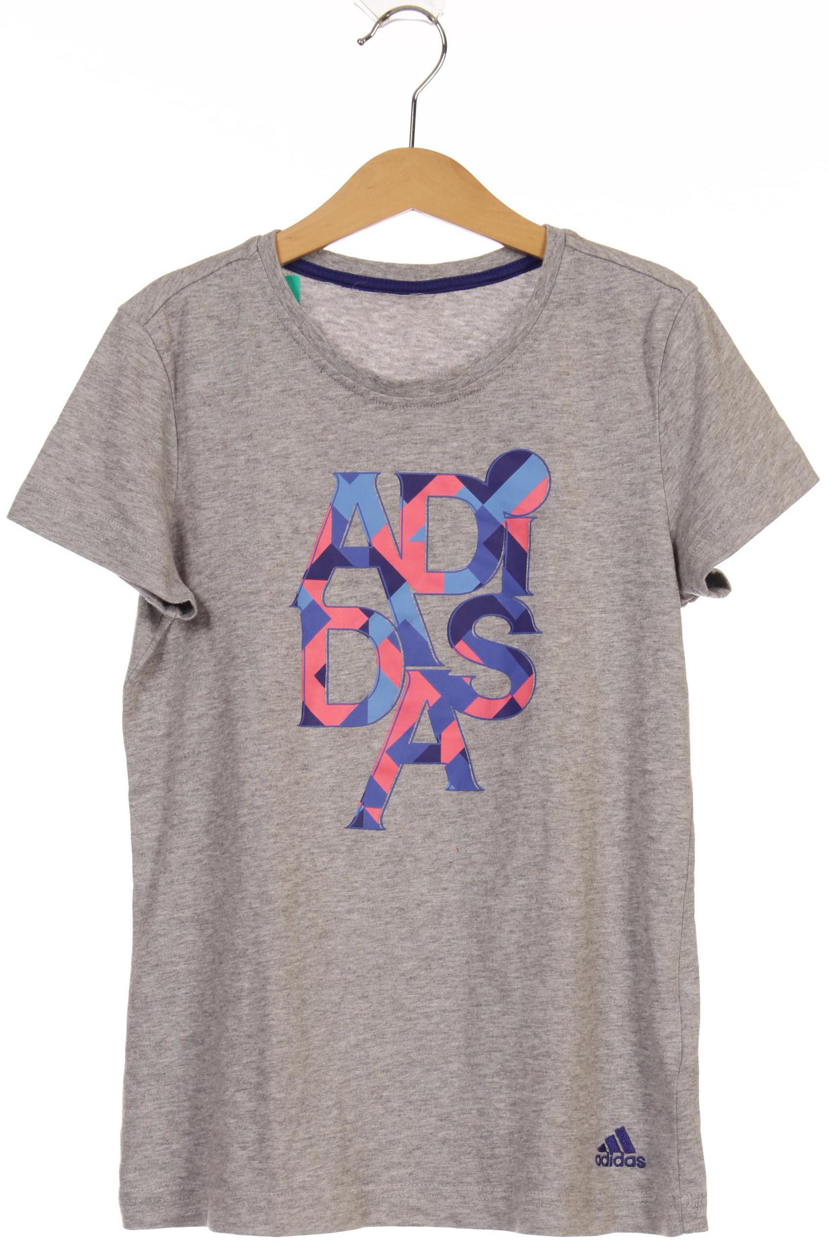 

adidas Mädchen T-Shirt, grau, Gr. 158