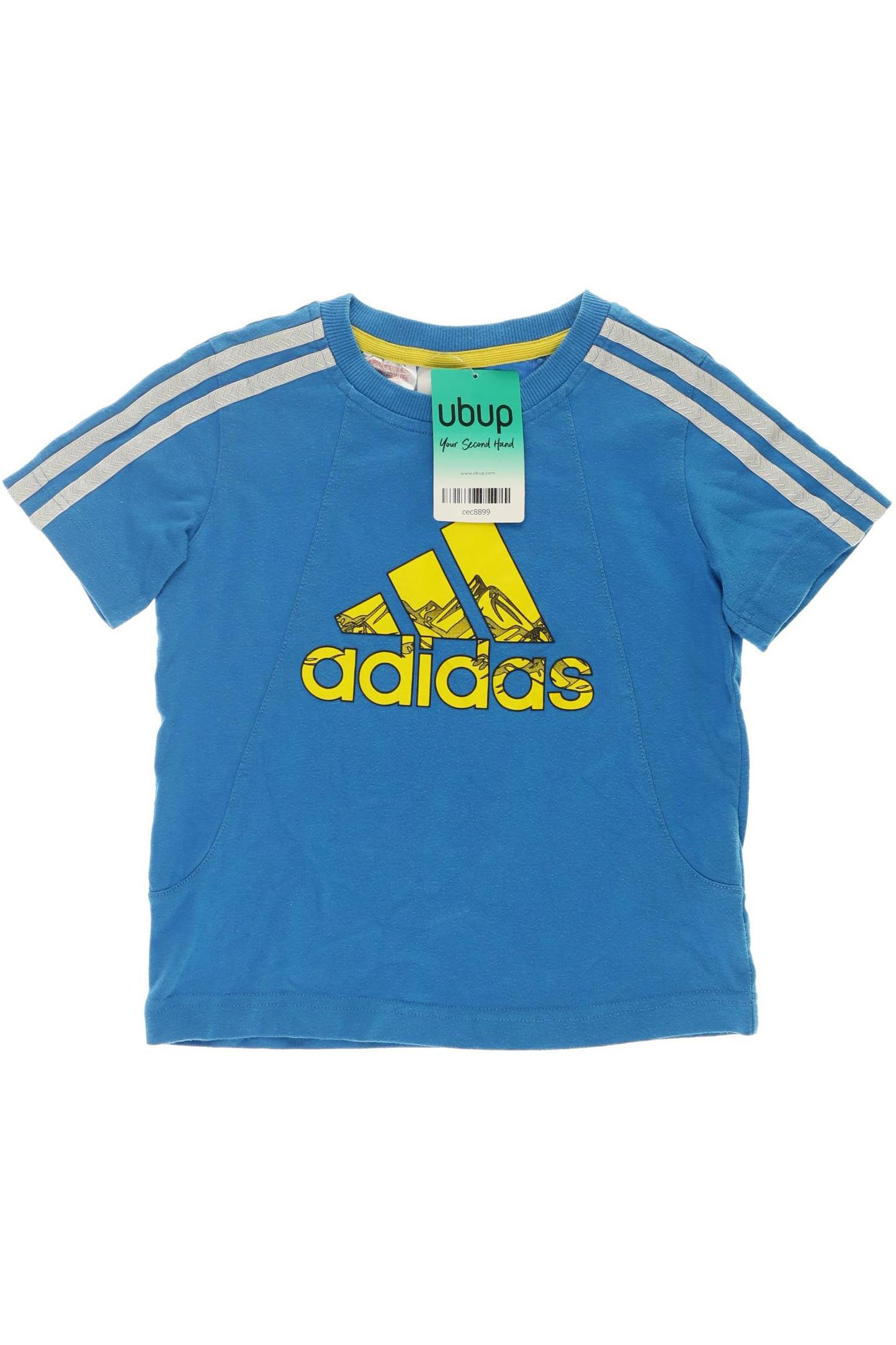 

adidas Mädchen T-Shirt, blau, Gr. 110