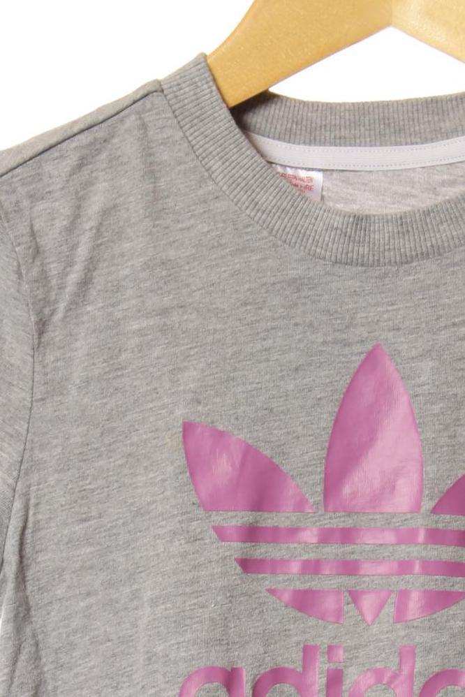 Thumbnail - adidas Originals Mädchen T-Shirt, grau, Gr. 134