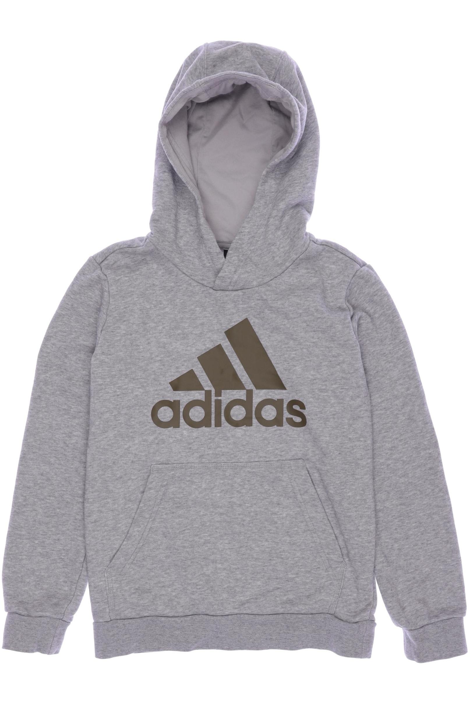 

adidas Damen Hoodies & Sweater, grau, Gr. 140