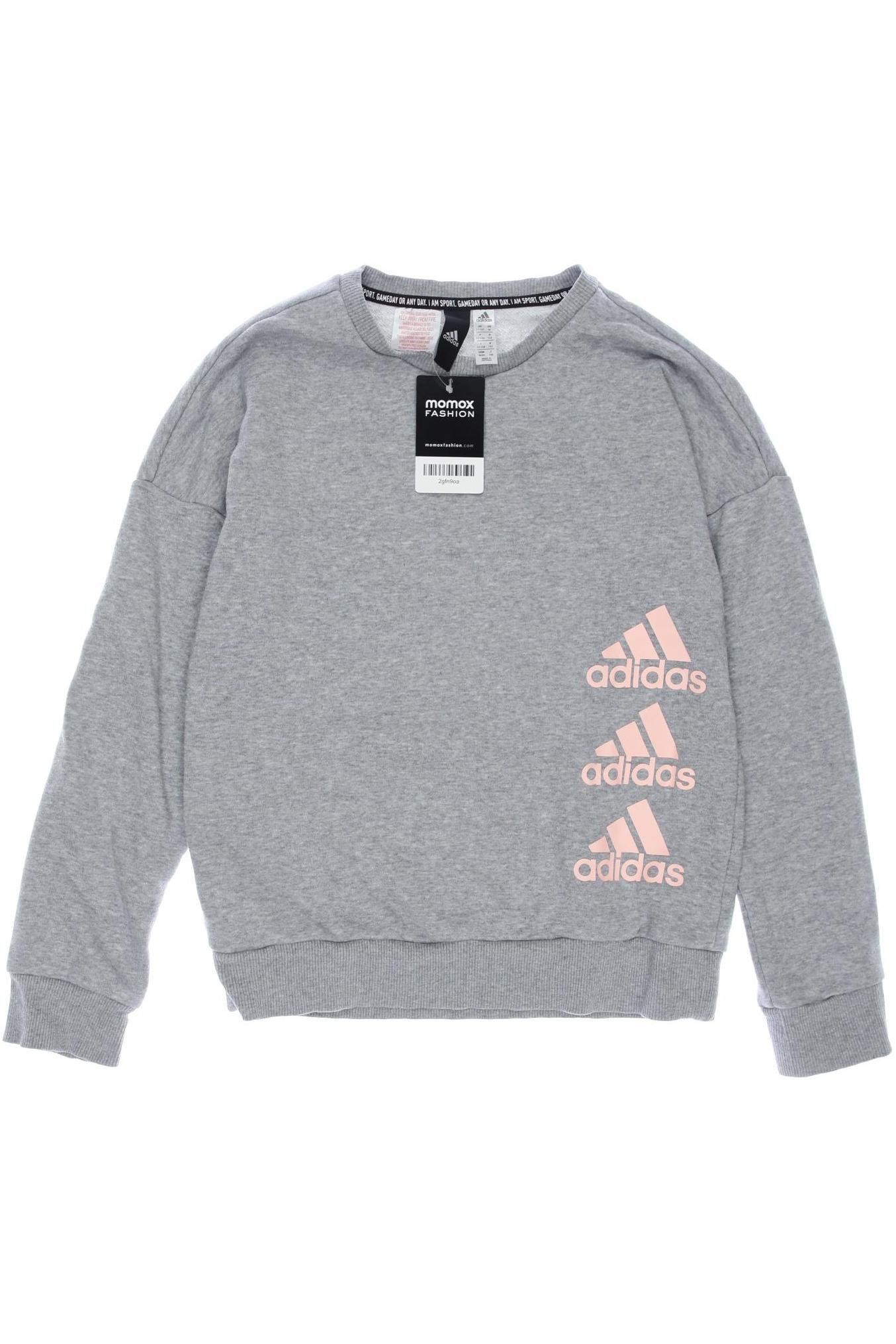 

adidas Damen Hoodies & Sweater, grau, Gr. 152