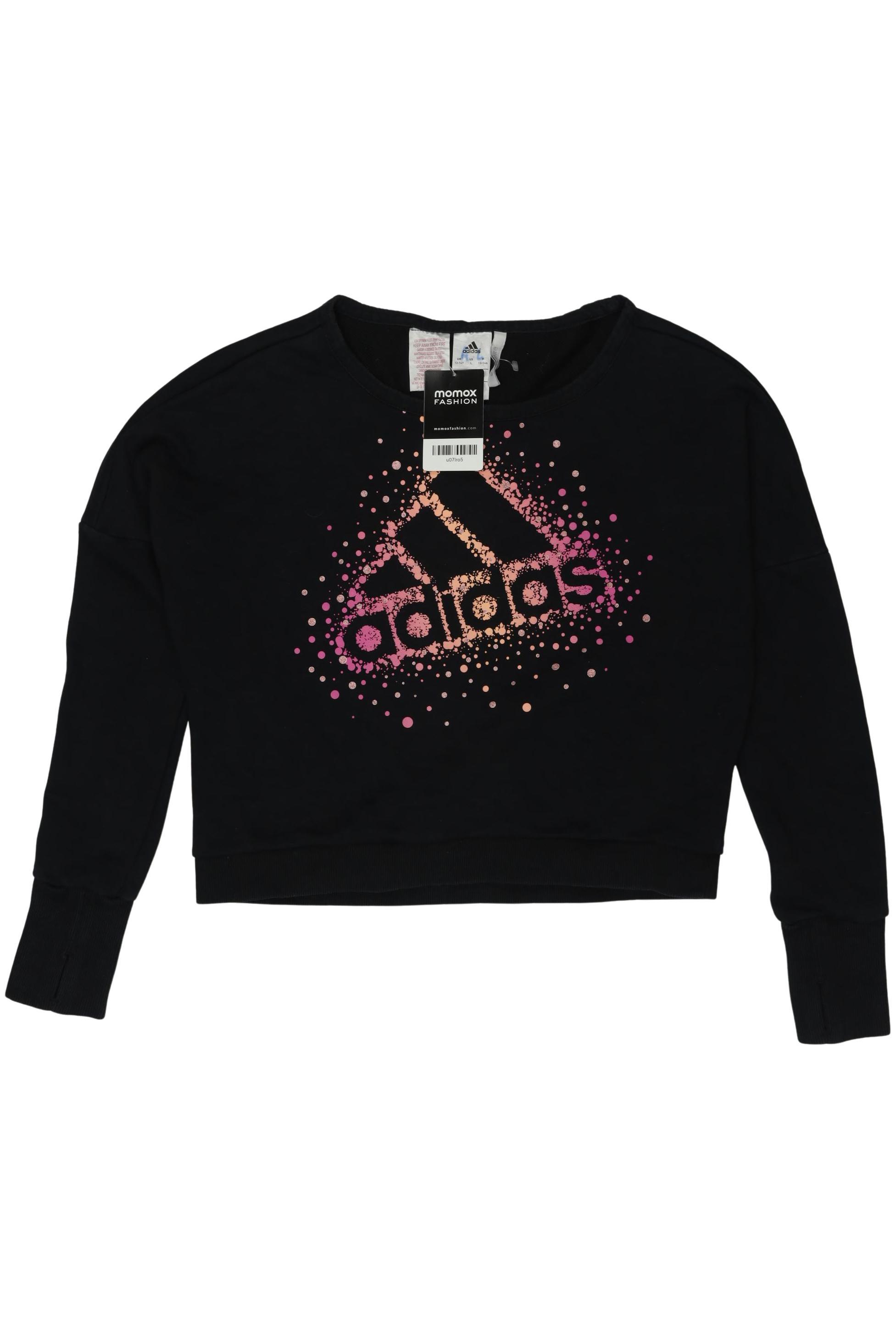 

adidas Mädchen Hoodies & Sweater, schwarz, Gr. 164