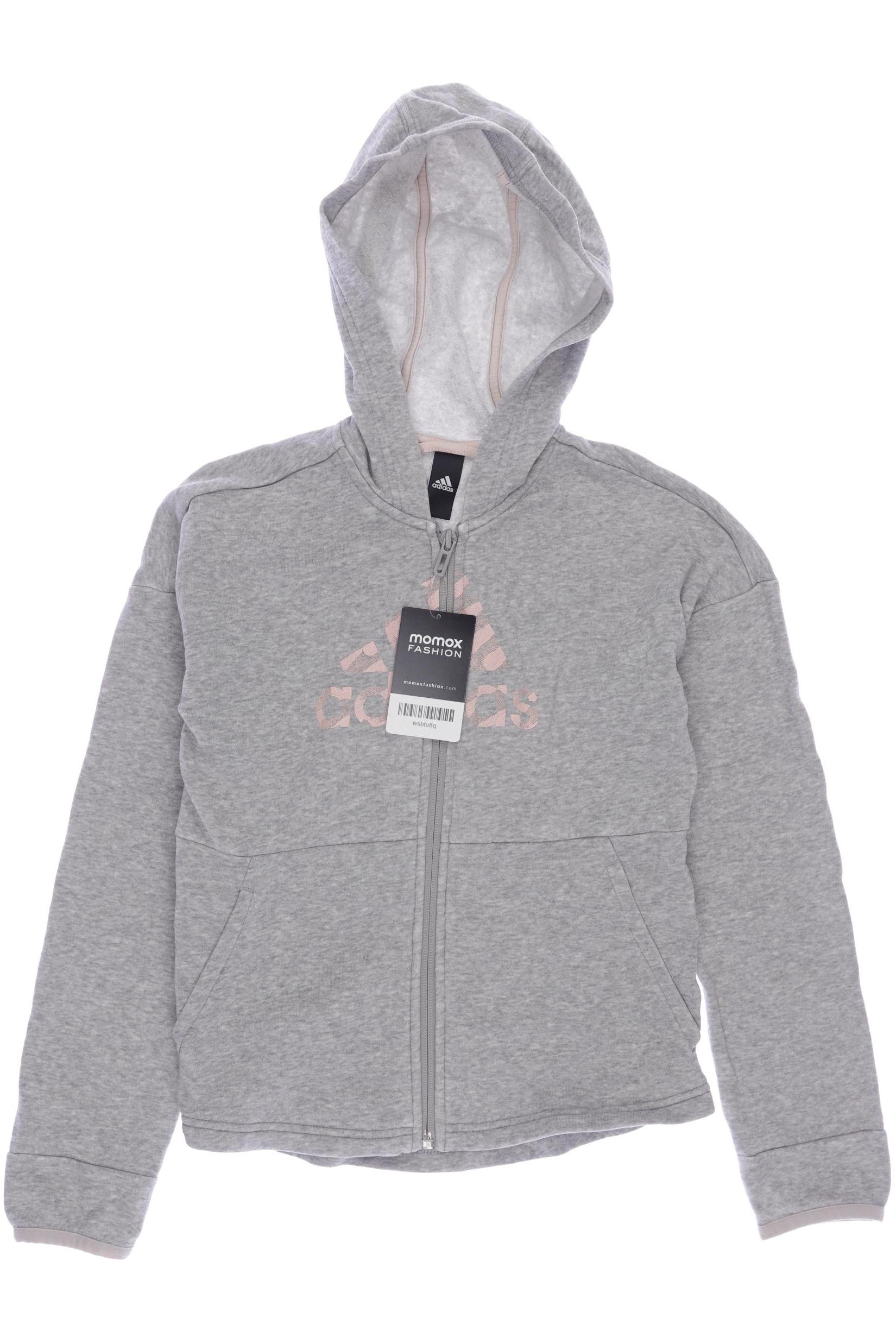 

adidas Mädchen Hoodies & Sweater, grau, Gr. 122