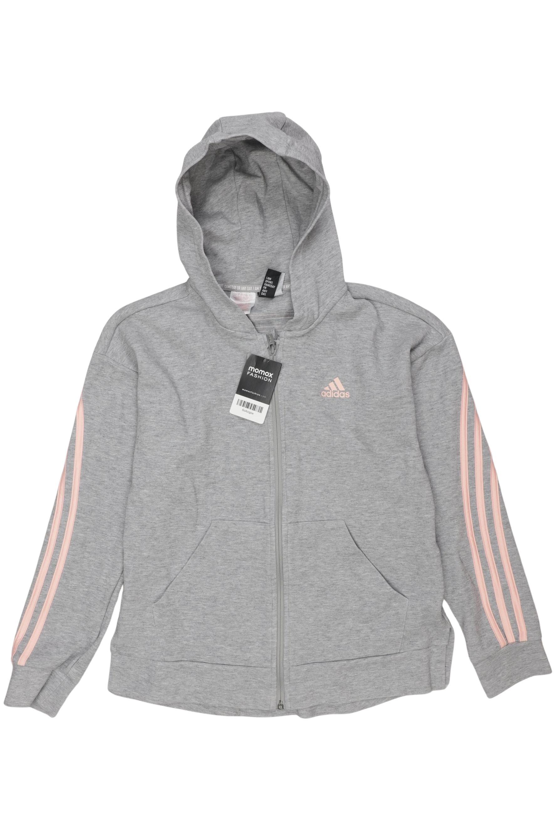 

adidas Mädchen Hoodies & Sweater, grau, Gr. 164