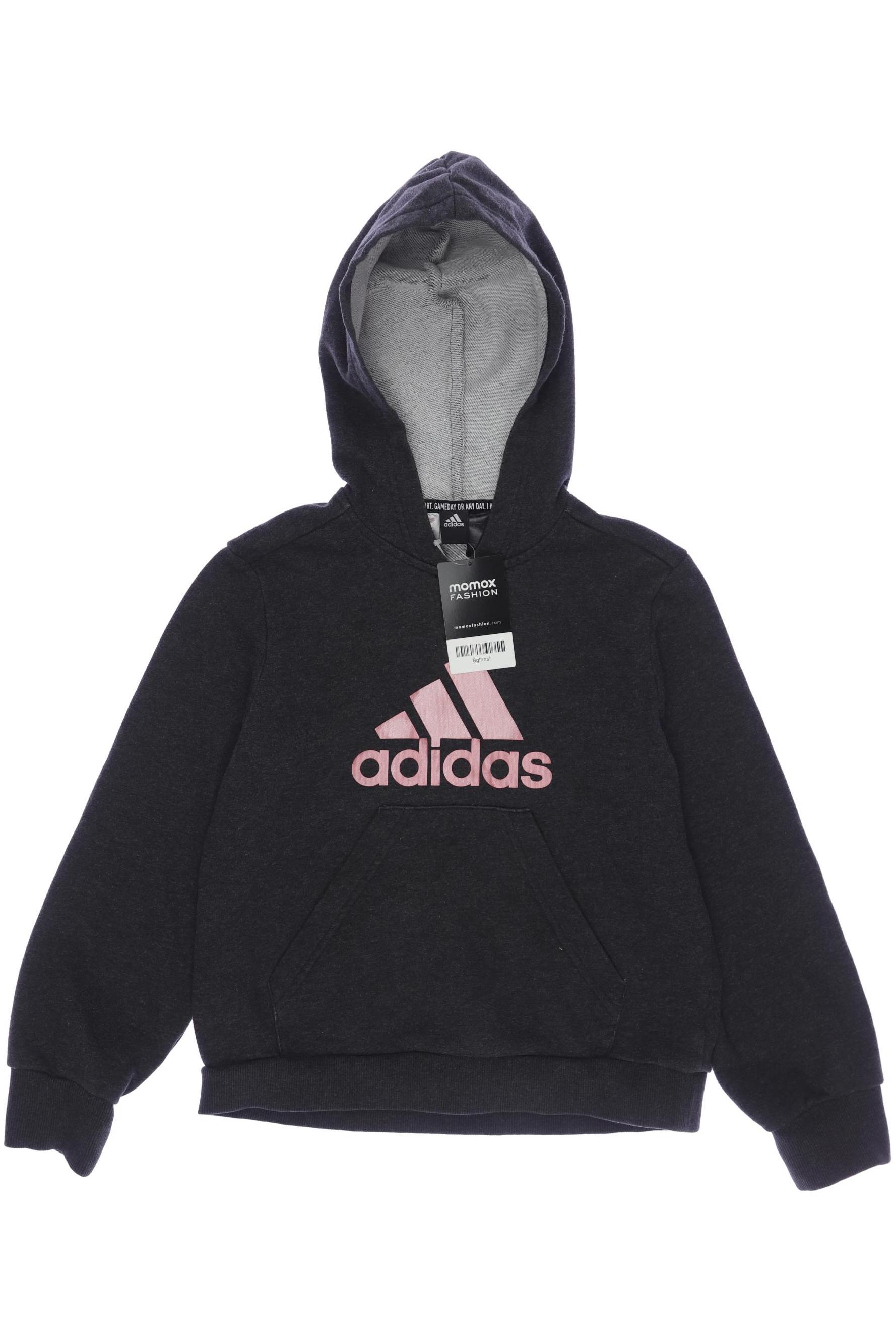 

adidas Damen Hoodies & Sweater, grau, Gr. 140