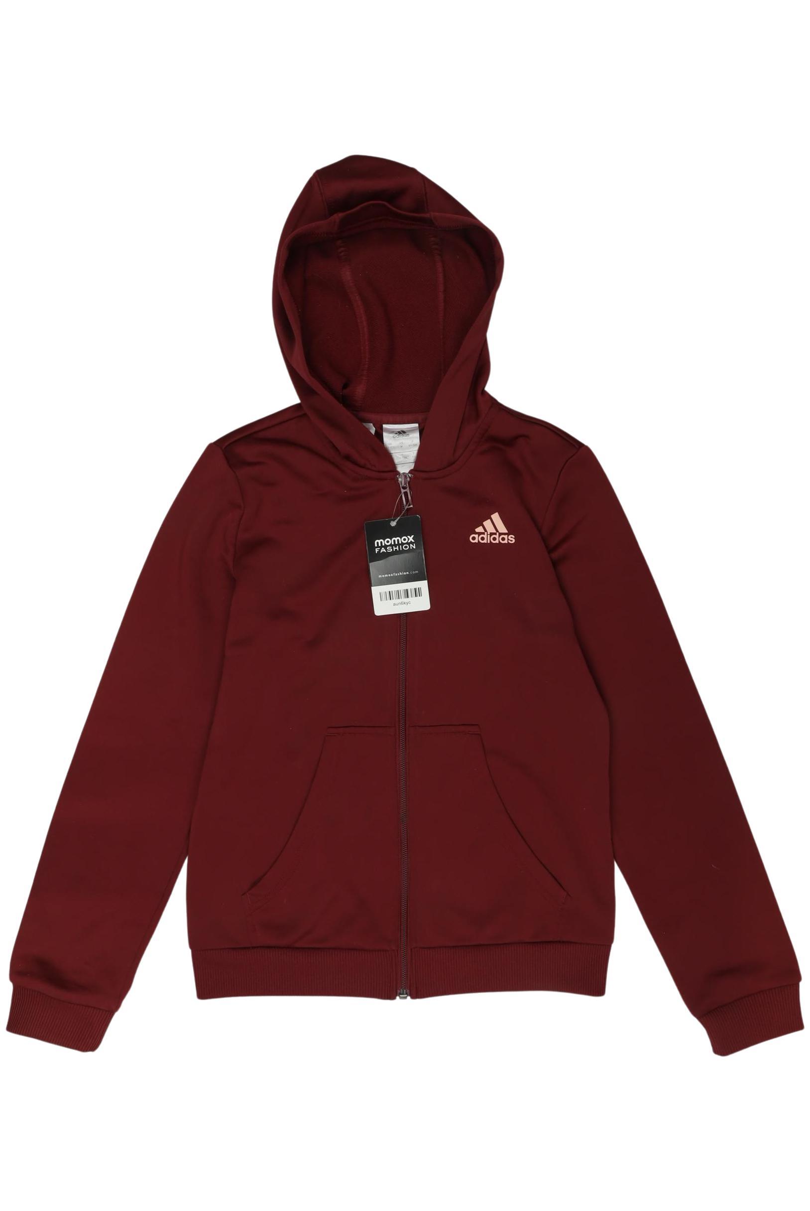 

adidas Mädchen Hoodies & Sweater, rot, Gr. 152