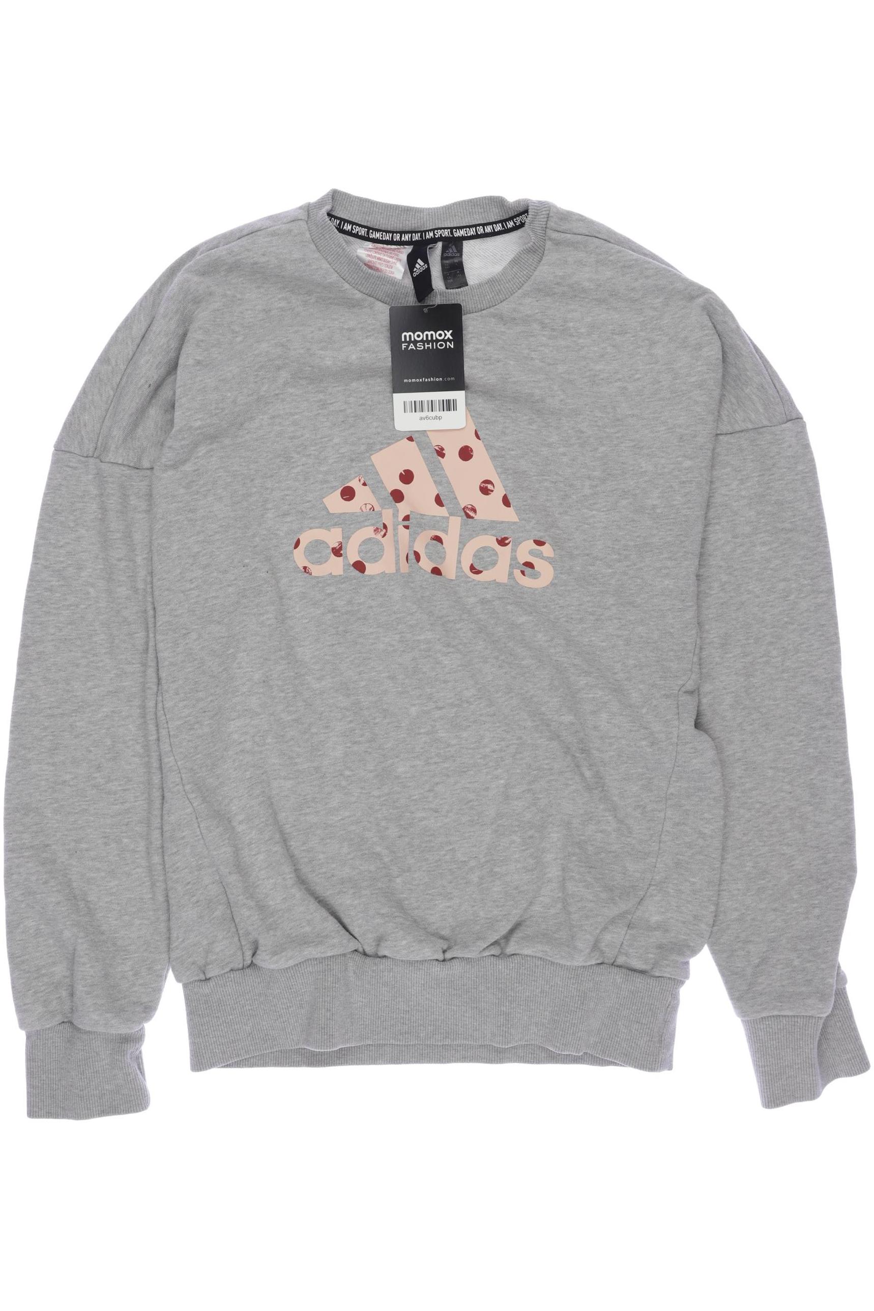 

adidas Damen Hoodies & Sweater, grau, Gr. 164