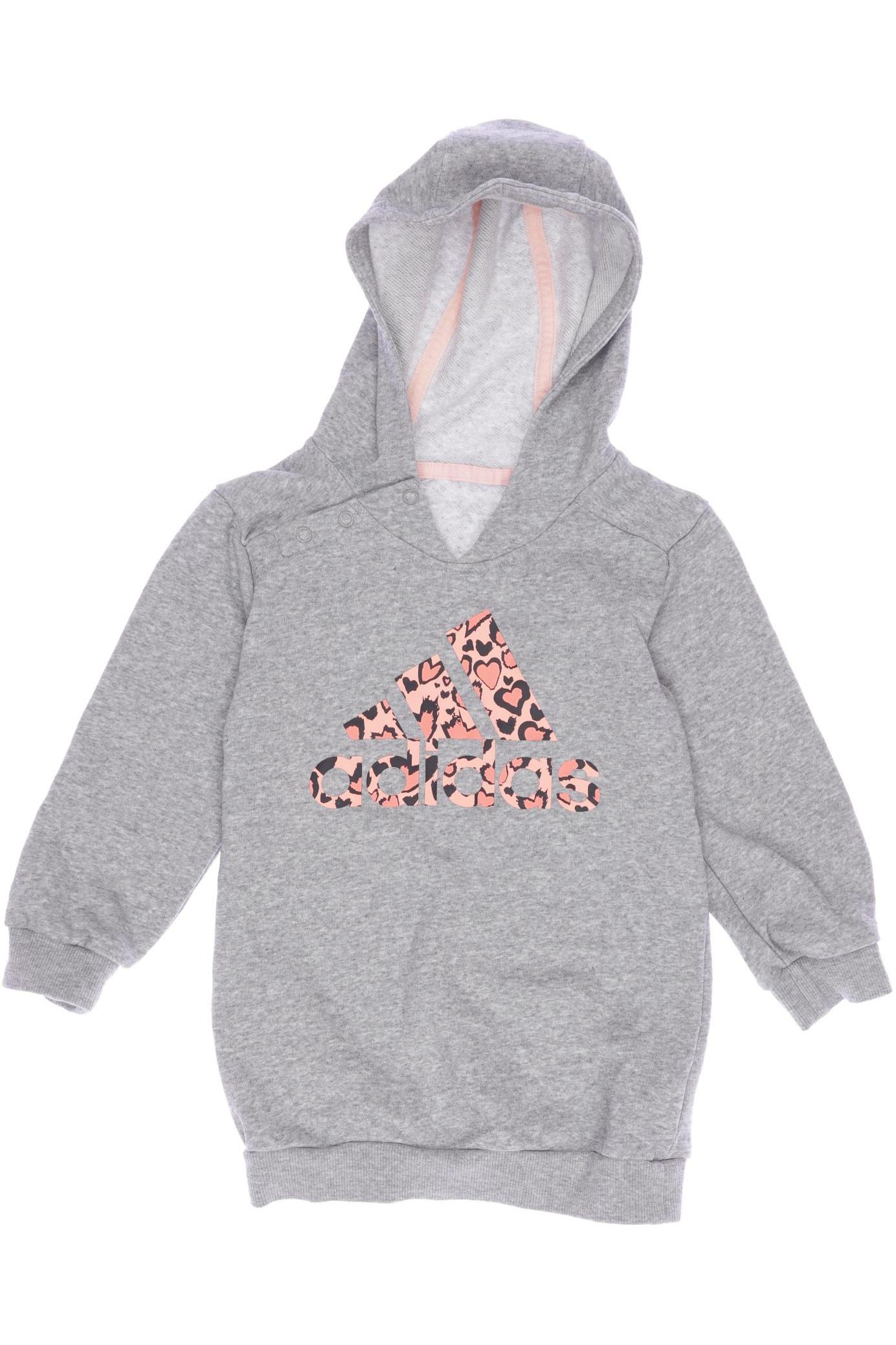 

adidas Damen Hoodies & Sweater, grau, Gr. 116