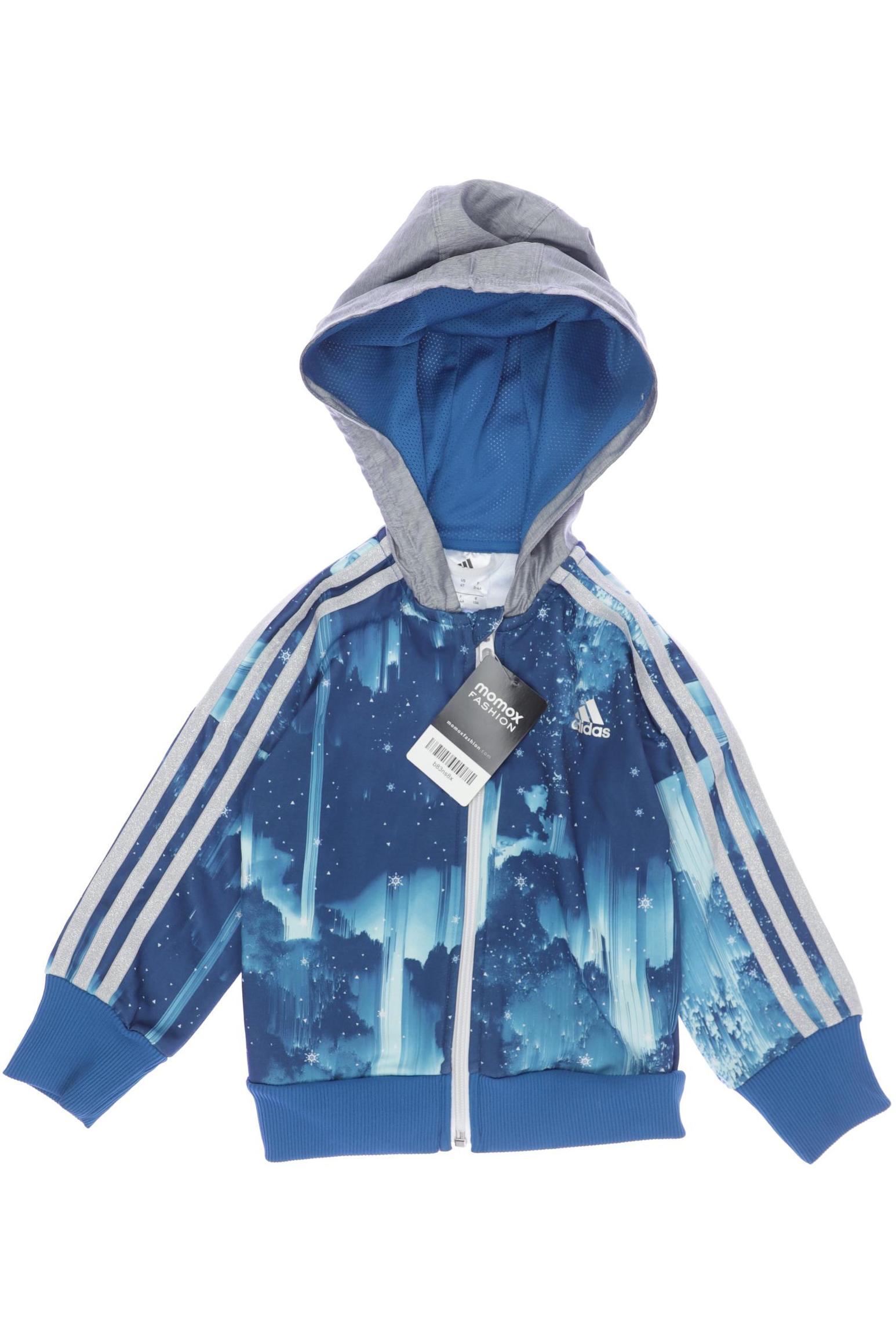 

adidas Damen Hoodies & Sweater, blau, Gr. 104