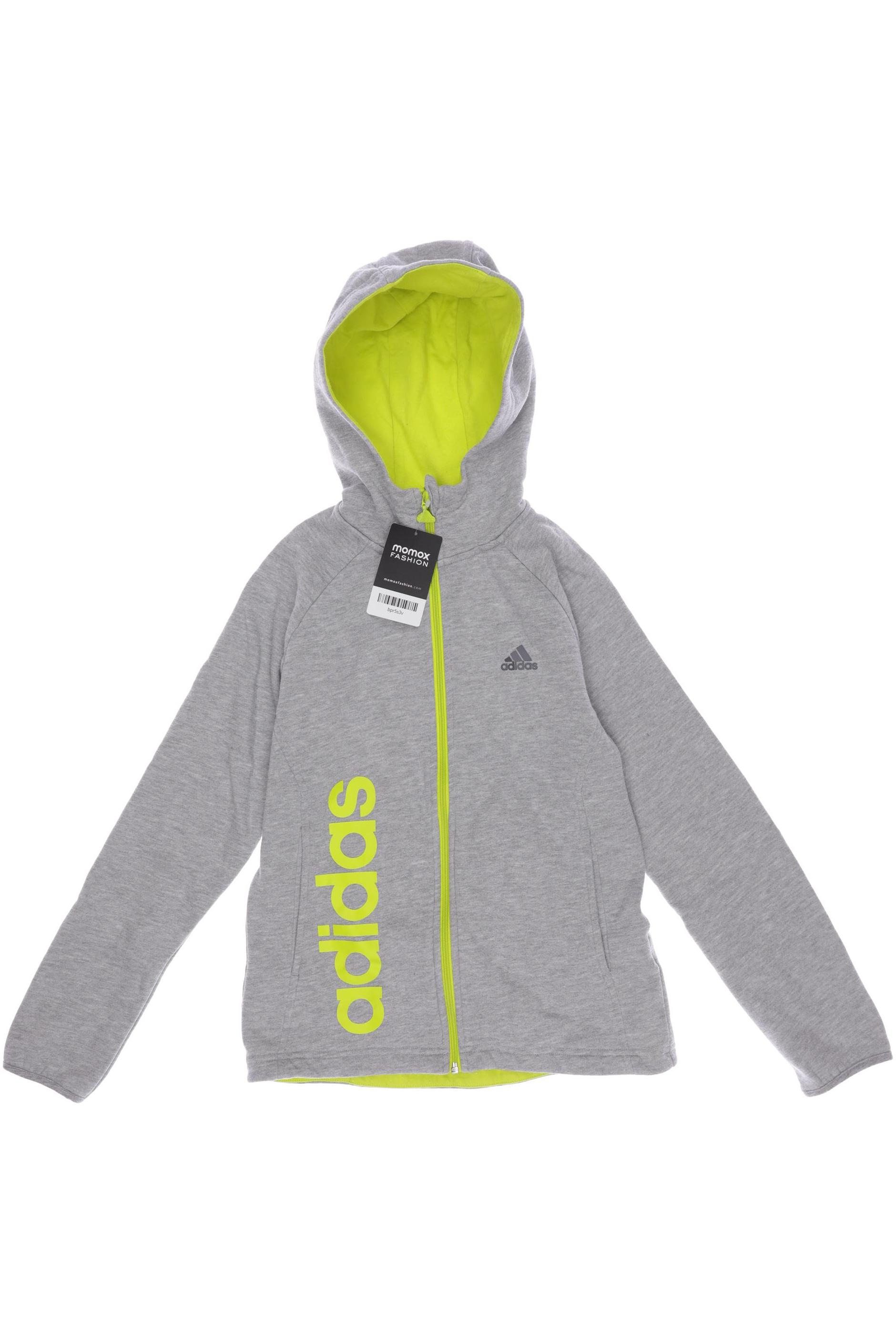 

adidas Damen Hoodies & Sweater, grau, Gr. 140