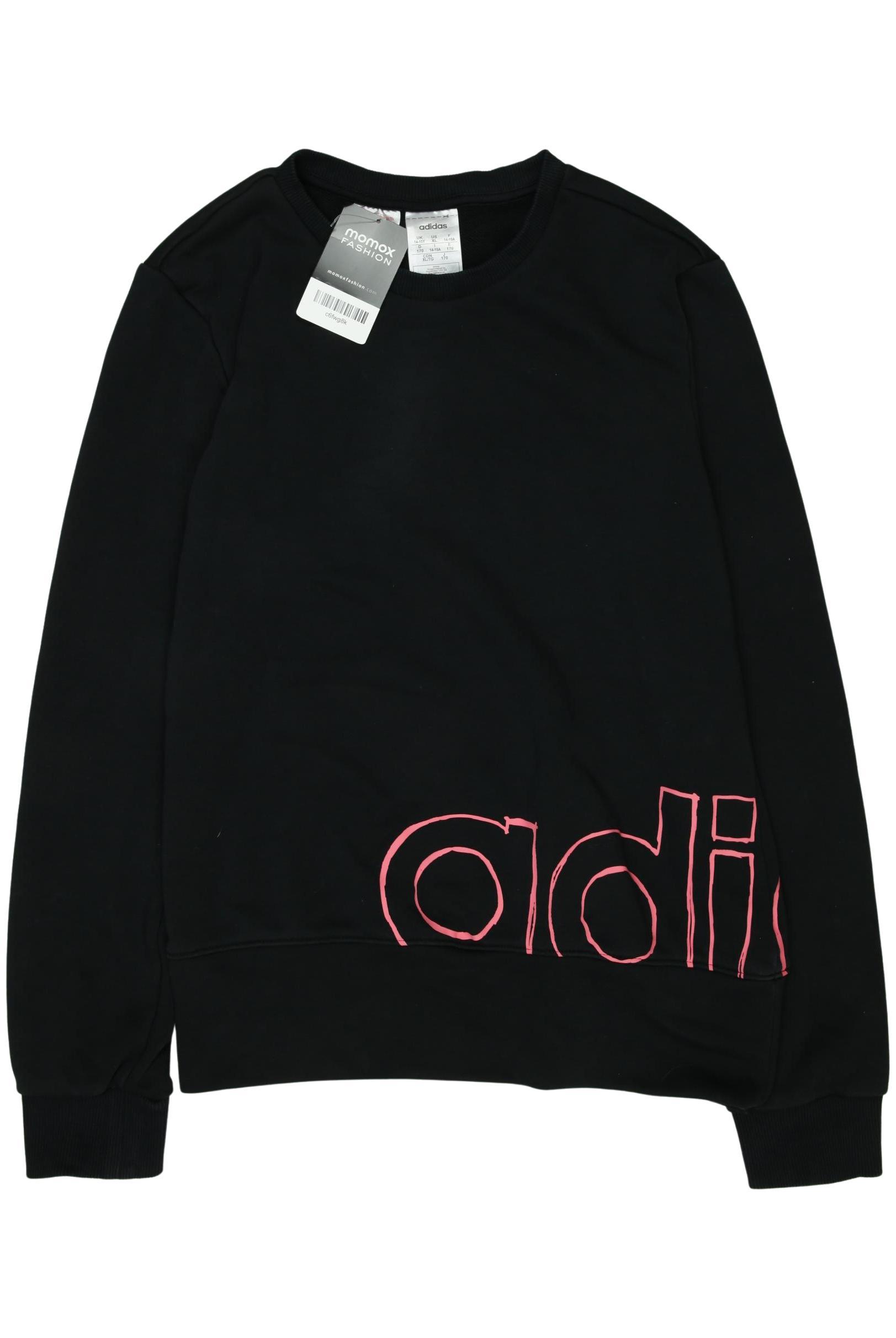 

adidas Mädchen Hoodies & Sweater, schwarz, Gr. 170