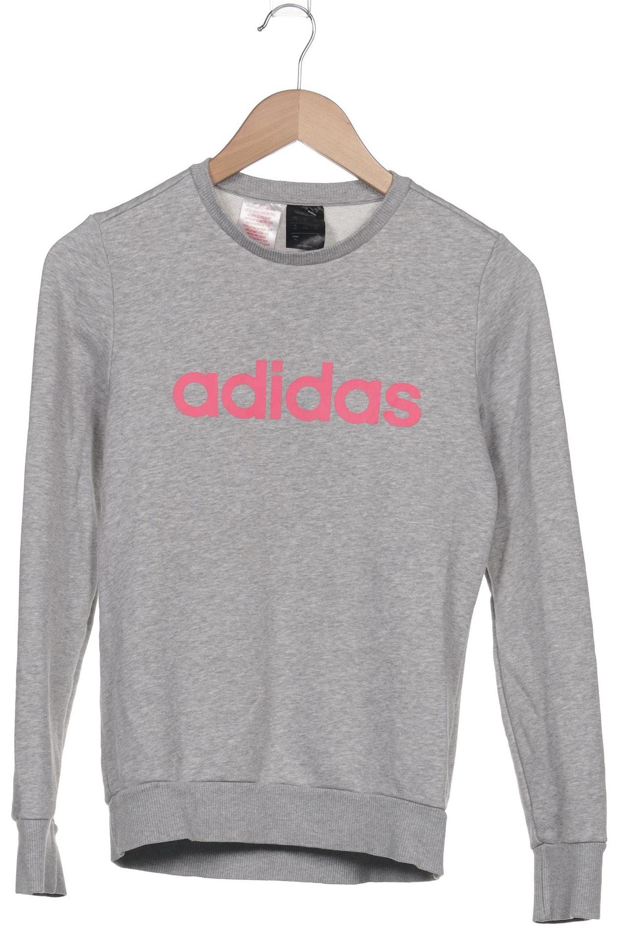 

adidas Damen Hoodies & Sweater, grau, Gr. 164