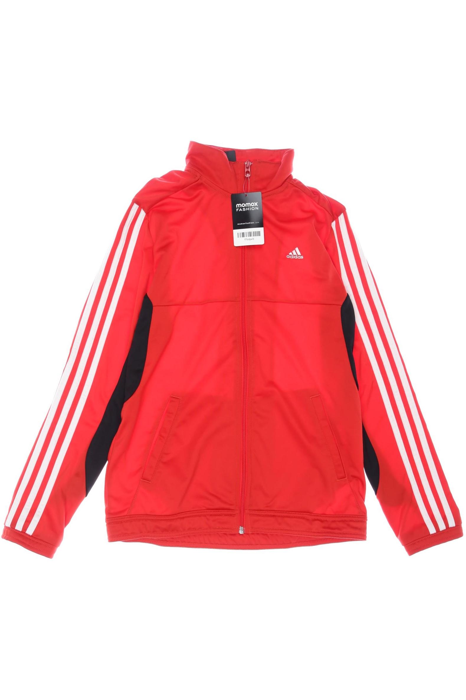 

adidas Mädchen Hoodies & Sweater, rot, Gr. 164