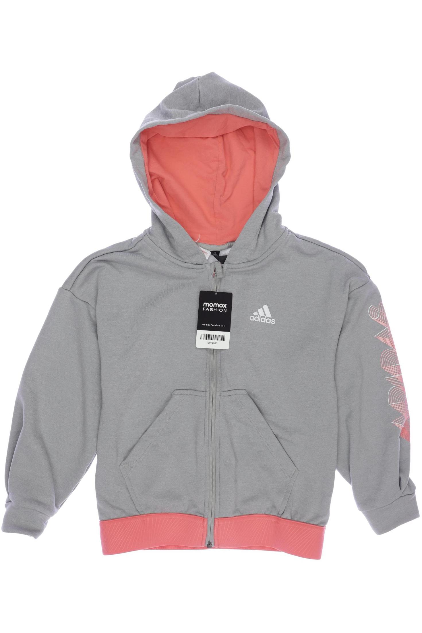 

adidas Damen Hoodies & Sweater, grau, Gr. 140