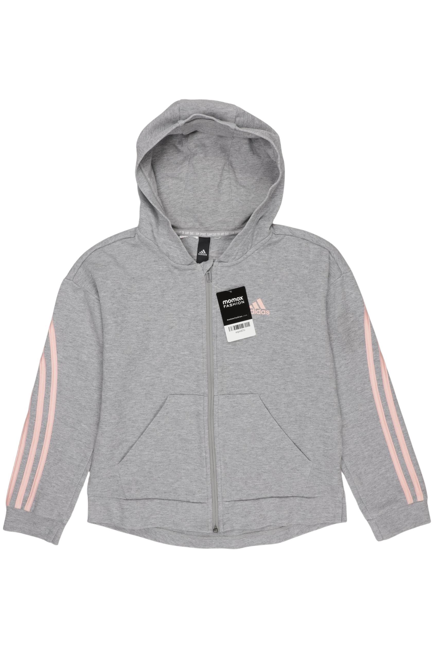 

adidas Damen Hoodies & Sweater, grau, Gr. 134