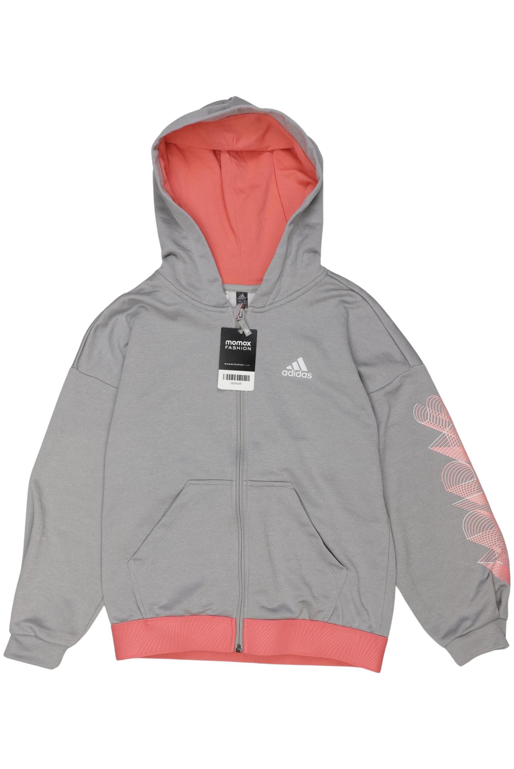 

adidas Mädchen Hoodies & Sweater, grau, Gr. 152