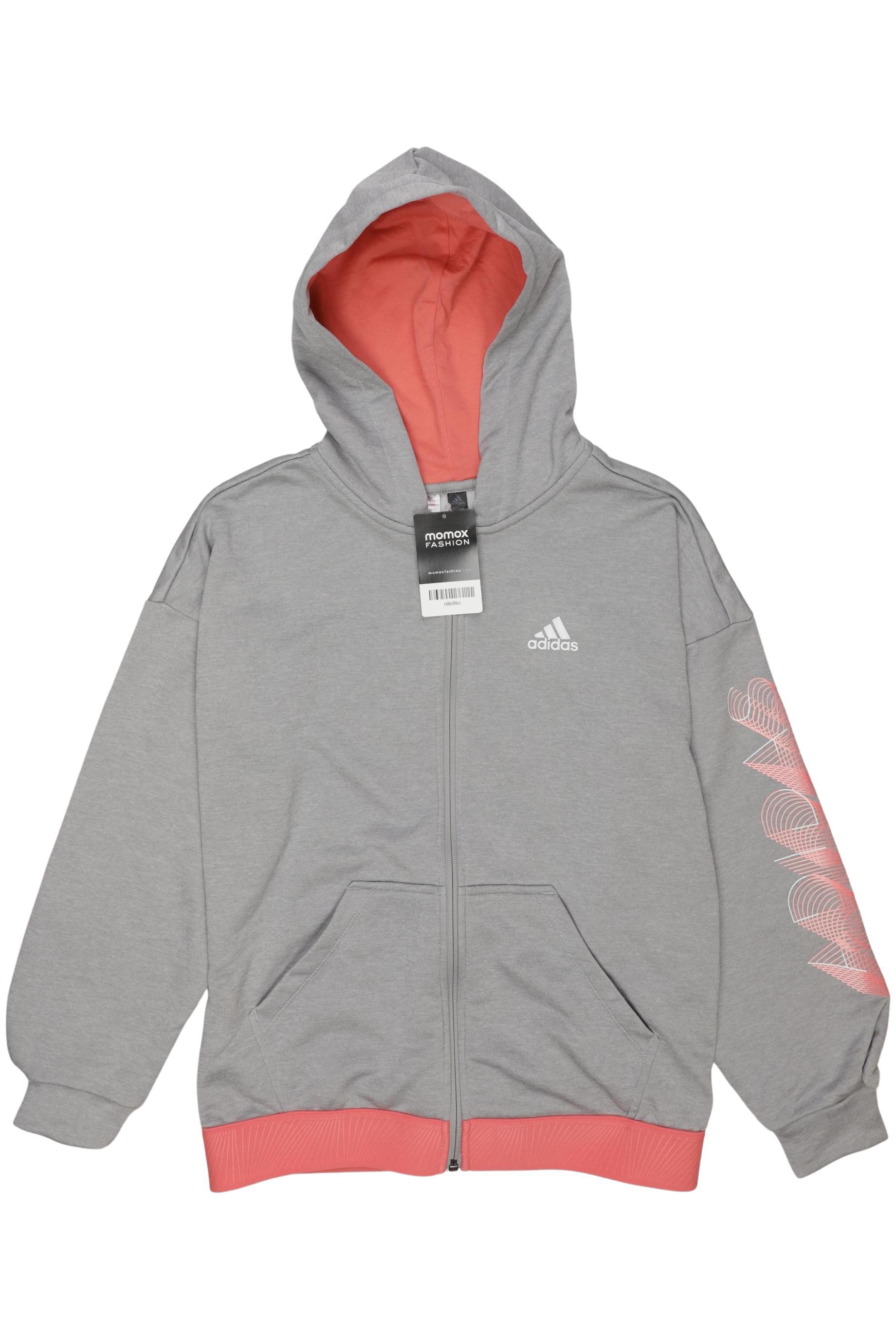 

adidas Mädchen Hoodies & Sweater, grau, Gr. 164