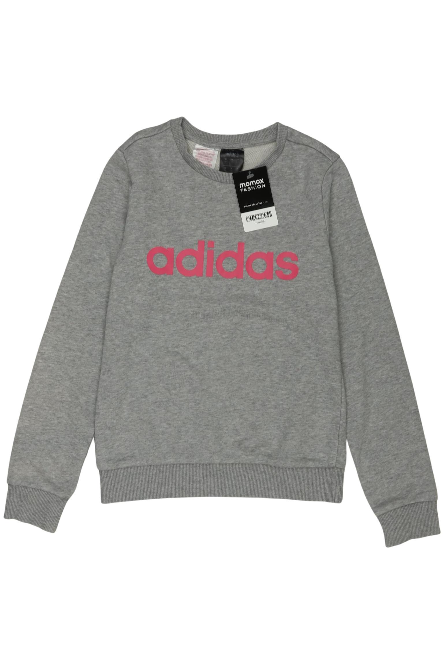 

adidas Damen Hoodies & Sweater, grau, Gr. 152