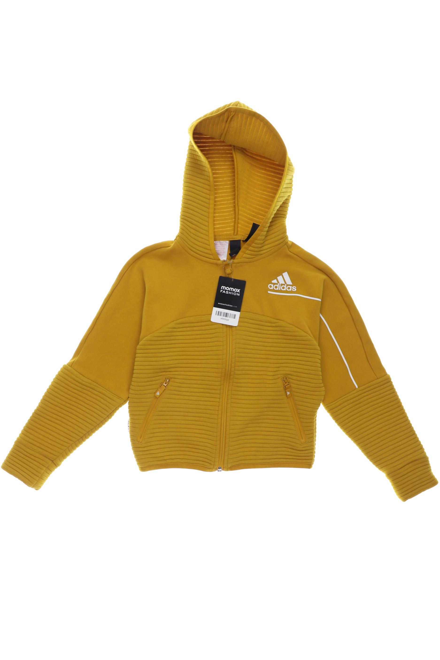 

adidas Damen Hoodies & Sweater, gelb, Gr. 140