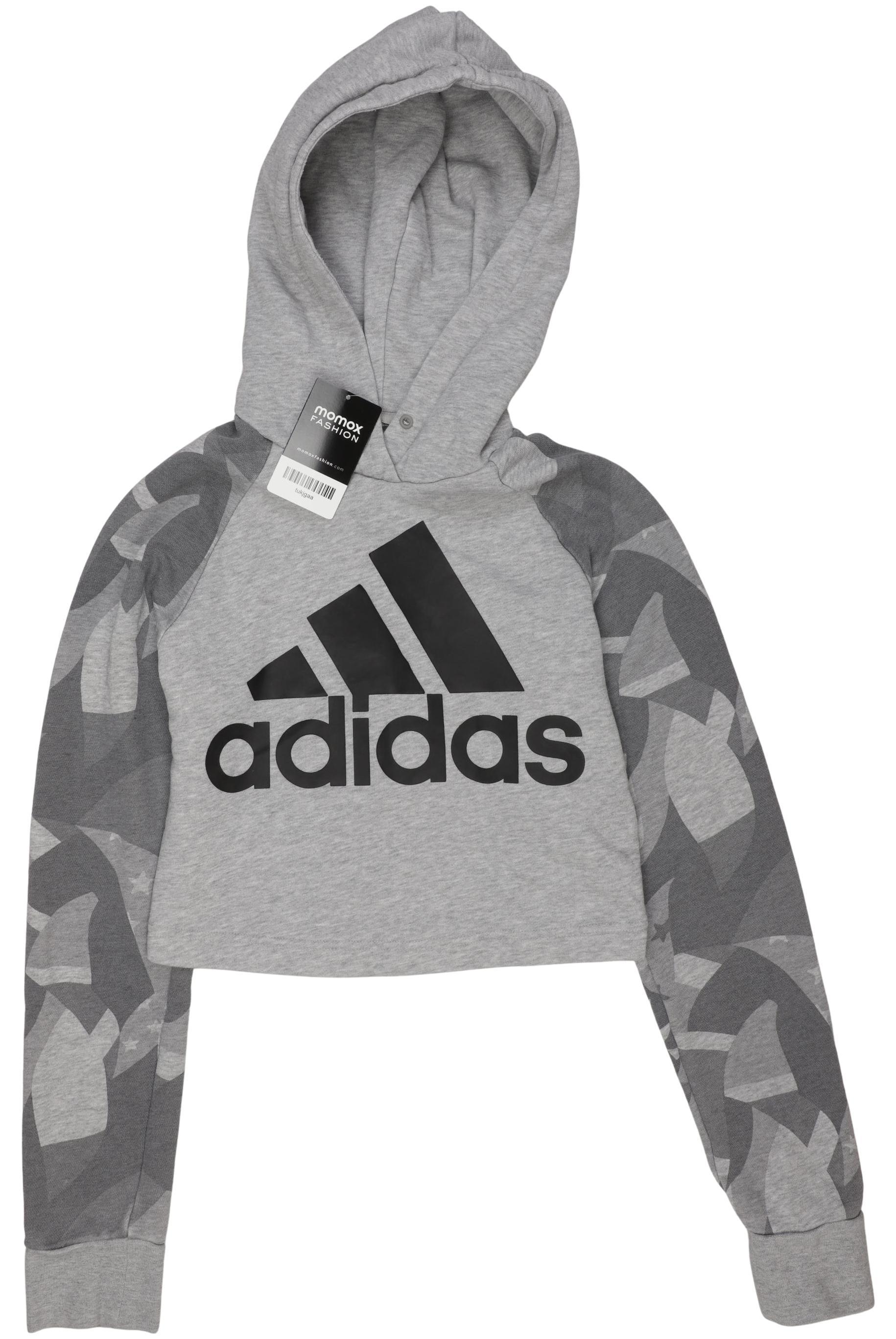 

adidas Mädchen Hoodies & Sweater, grau, Gr. 158