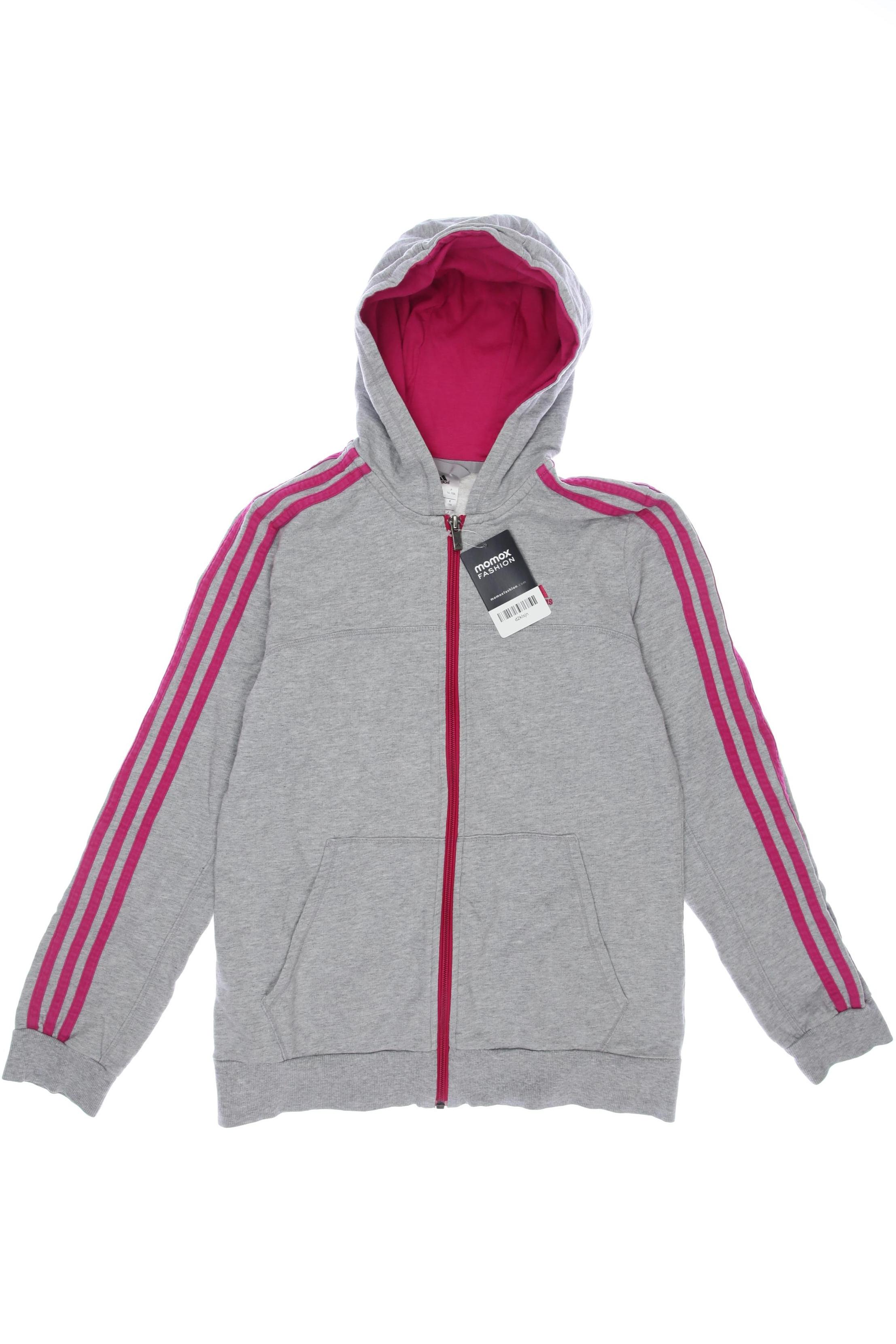 

adidas Mädchen Hoodies & Sweater, grau, Gr. 170