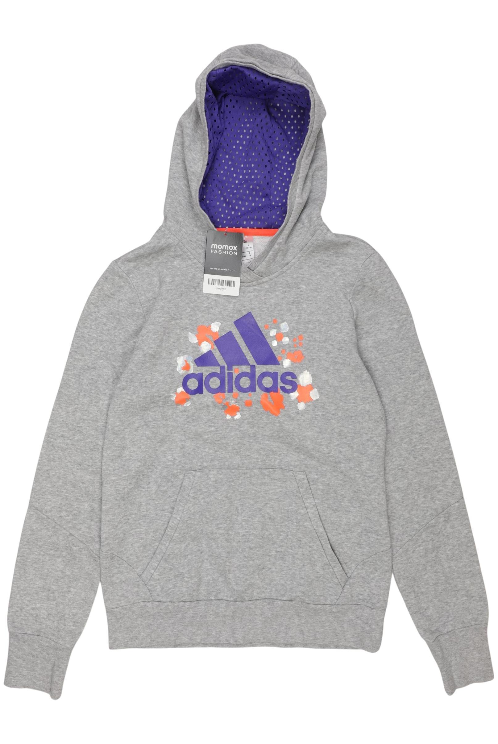 

adidas Mädchen Hoodies & Sweater, grau, Gr. 164