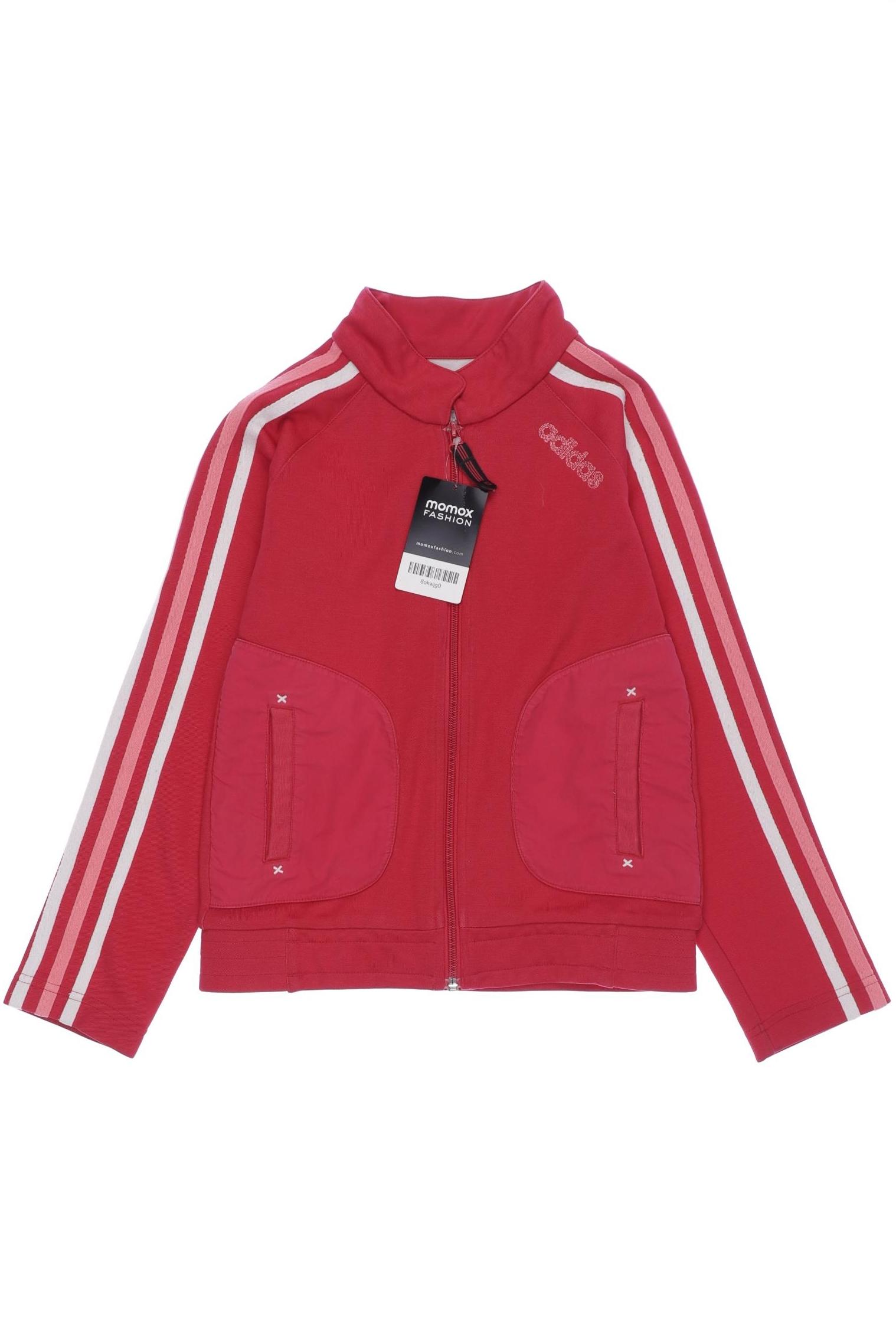 

adidas Mädchen Hoodies & Sweater, rot, Gr. 140