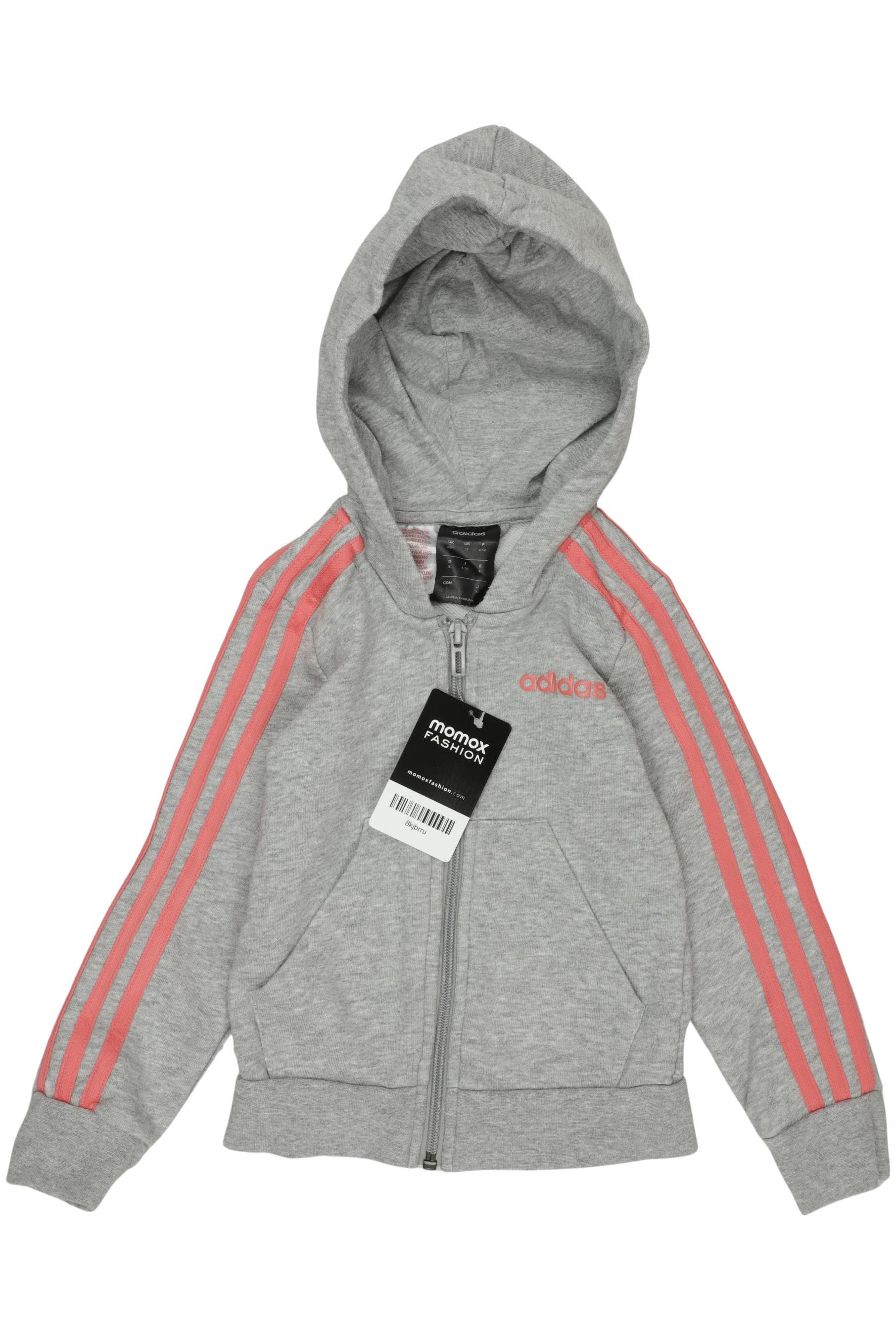 

adidas Mädchen Hoodies & Sweater, grau, Gr. 110