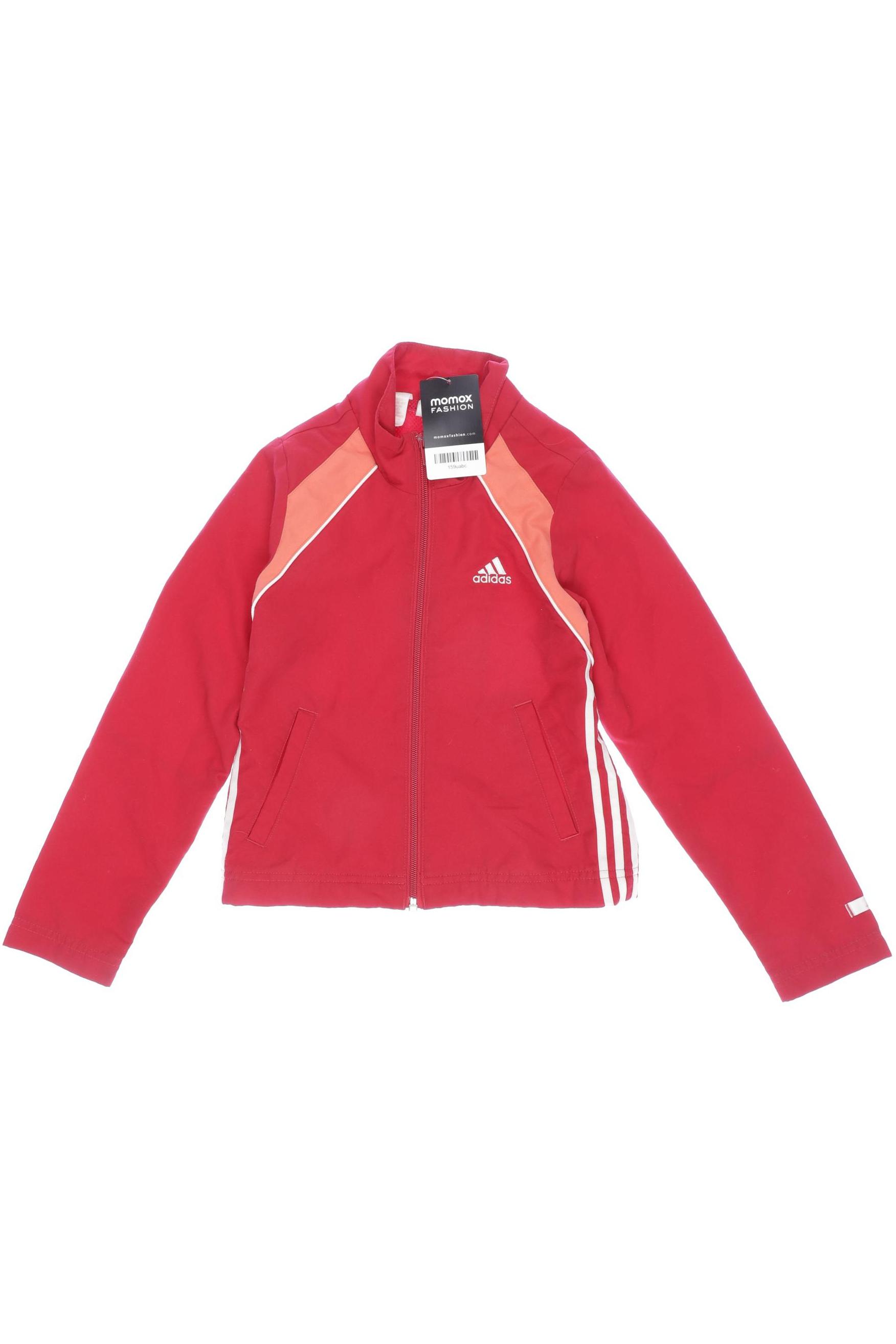 

adidas Damen Jacke, rot, Gr. 128