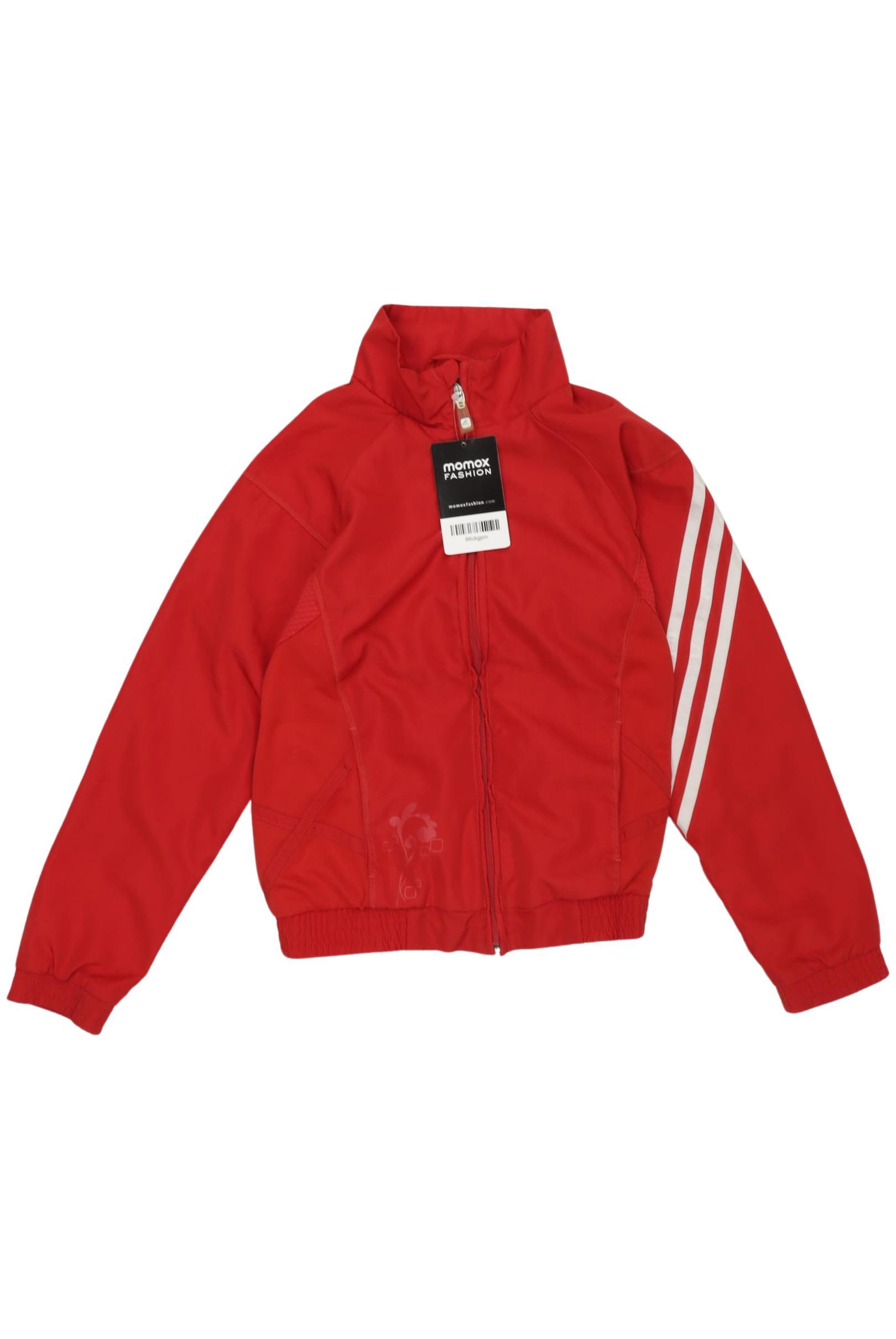 

adidas Damen Jacke, rot, Gr. 128