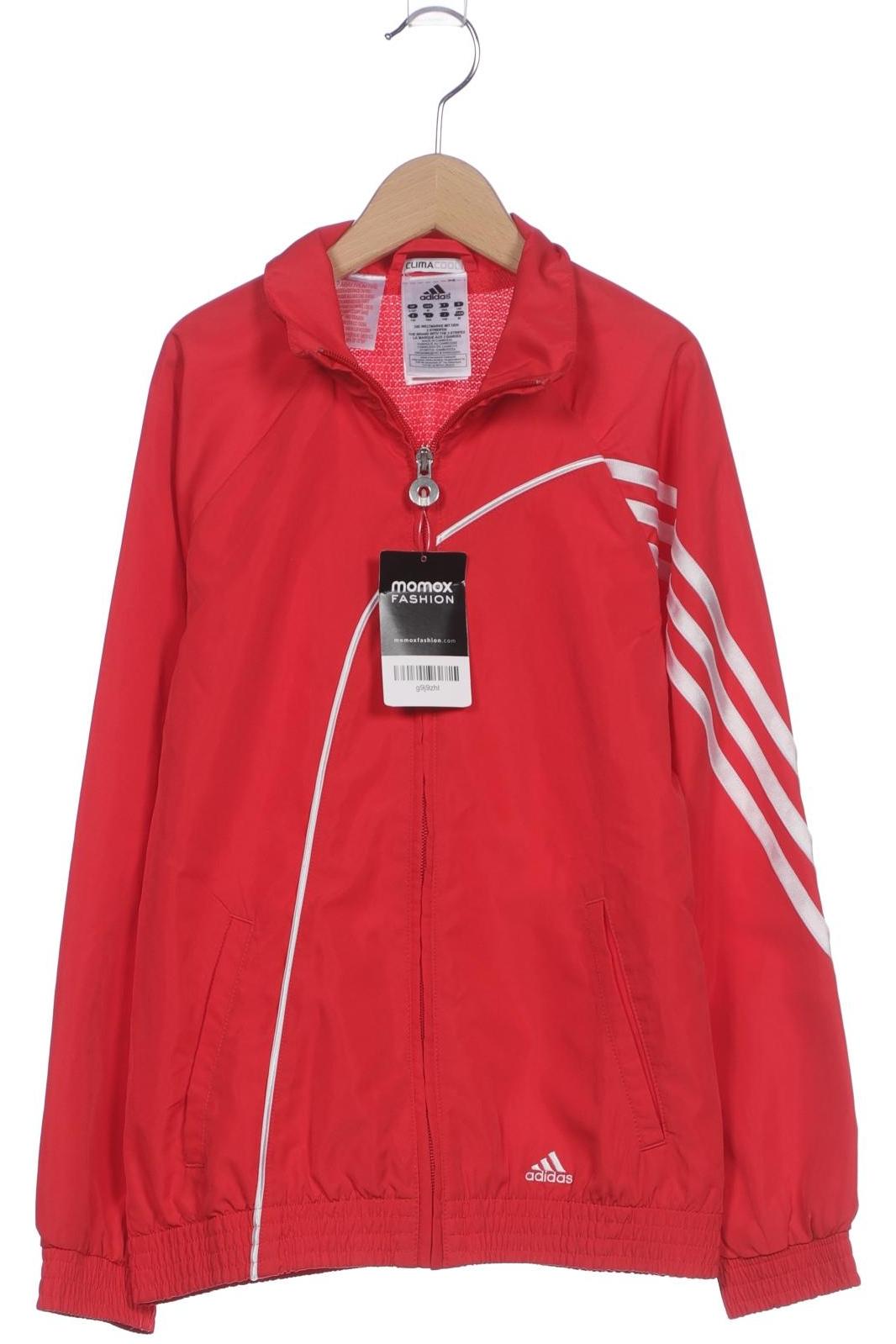 

adidas Damen Jacke, rot, Gr. 140