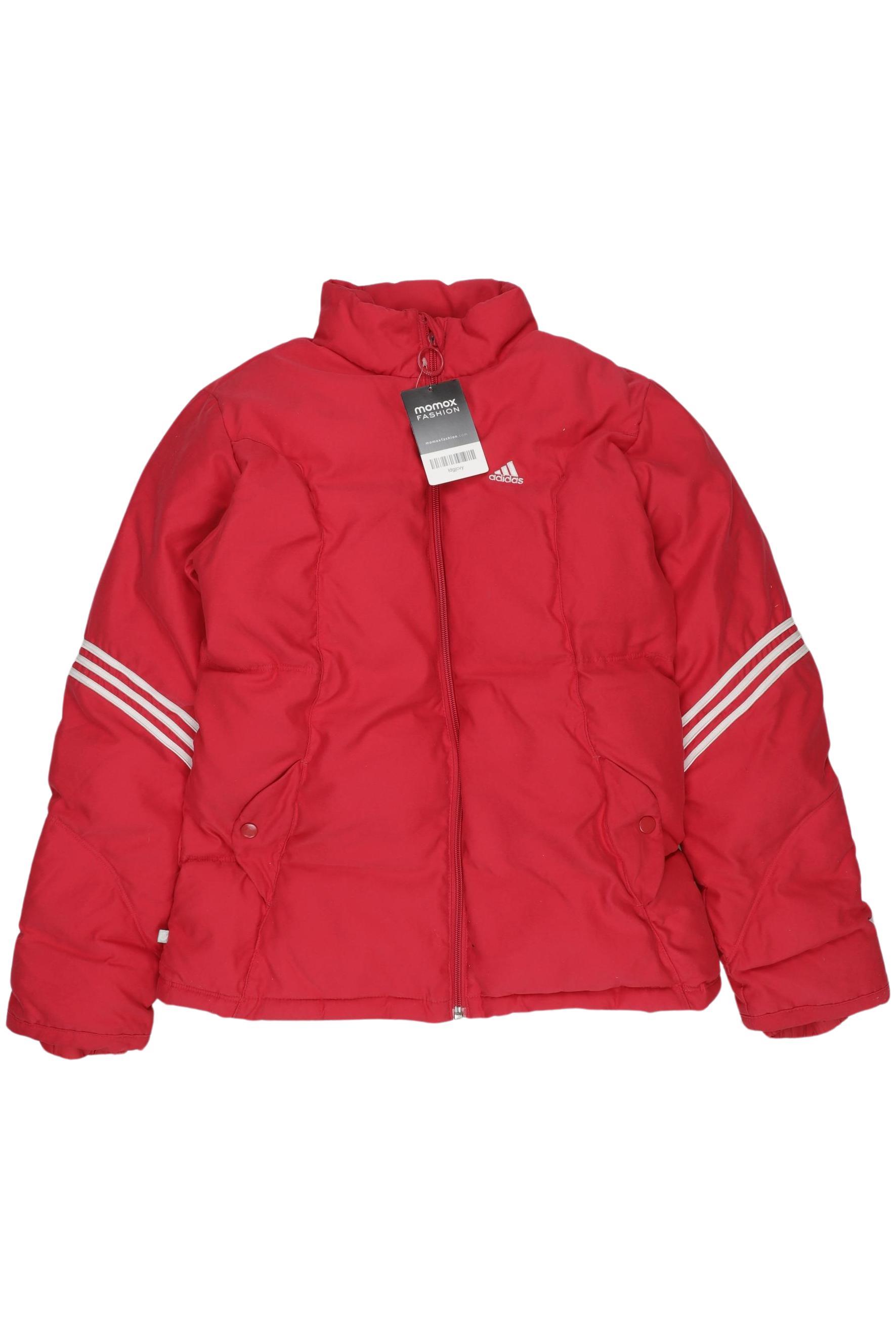 

adidas Mädchen Jacke, rot, Gr. 152