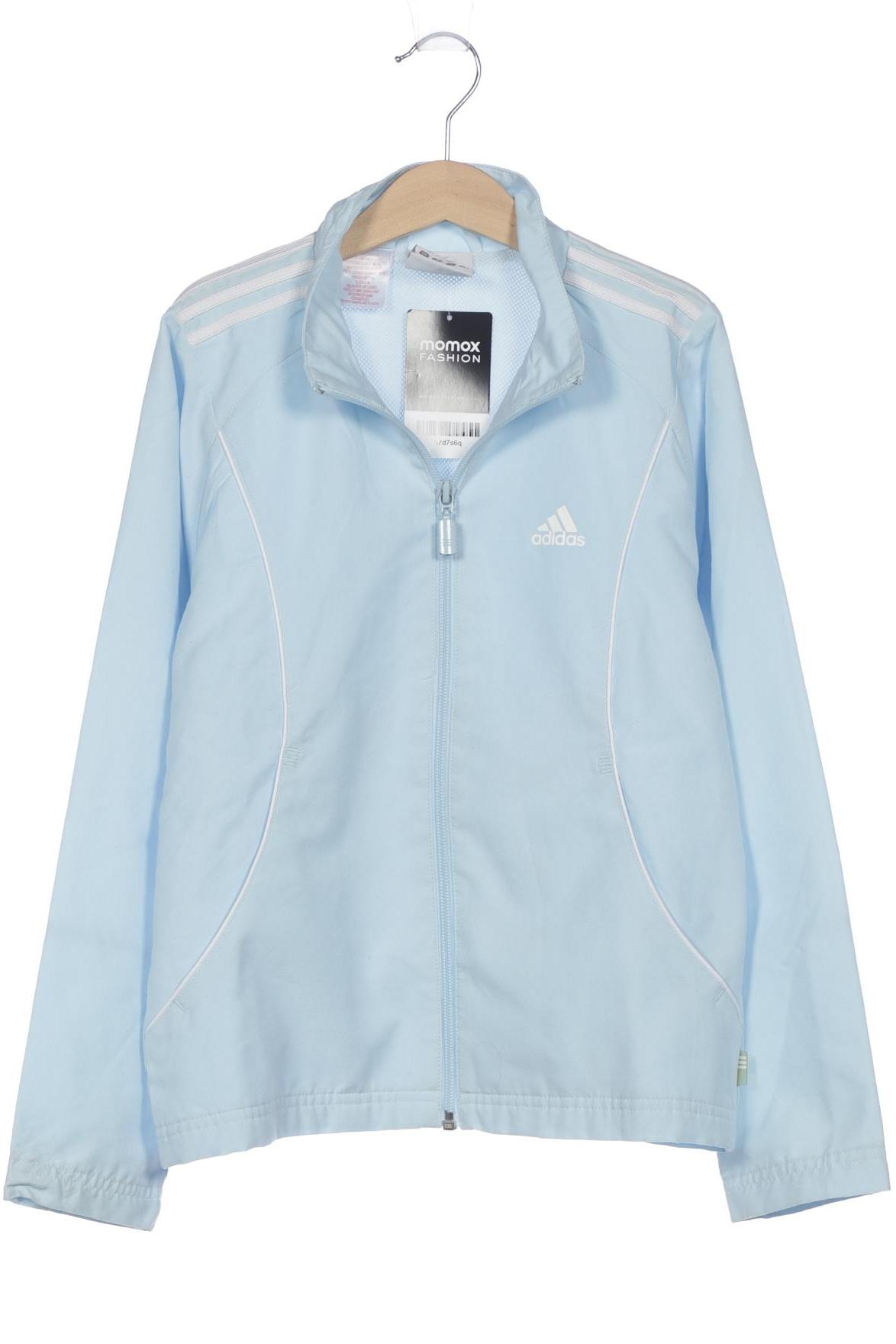 

adidas Damen Jacke, hellblau, Gr. 140