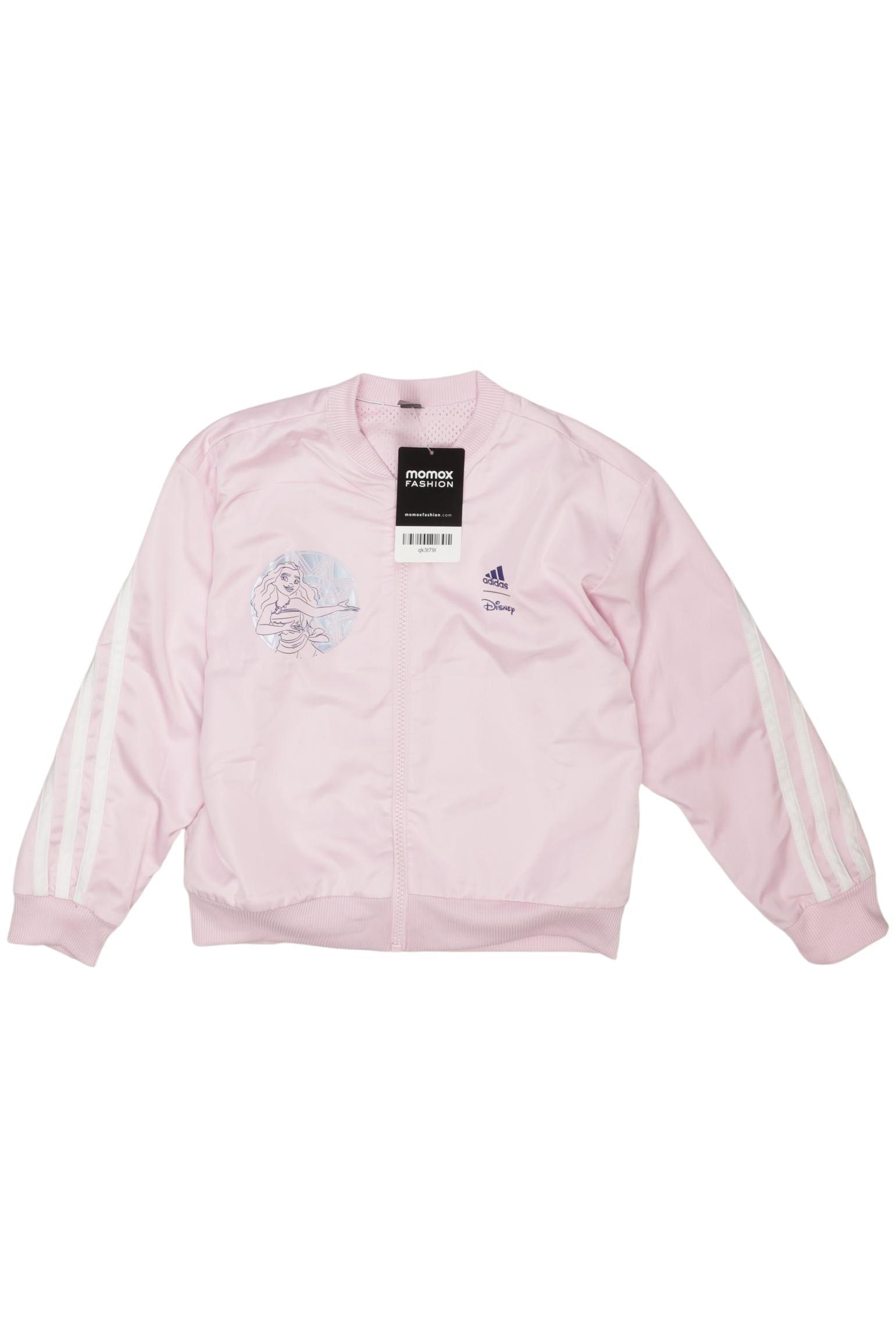 

adidas Mädchen Jacke, pink, Gr. 122