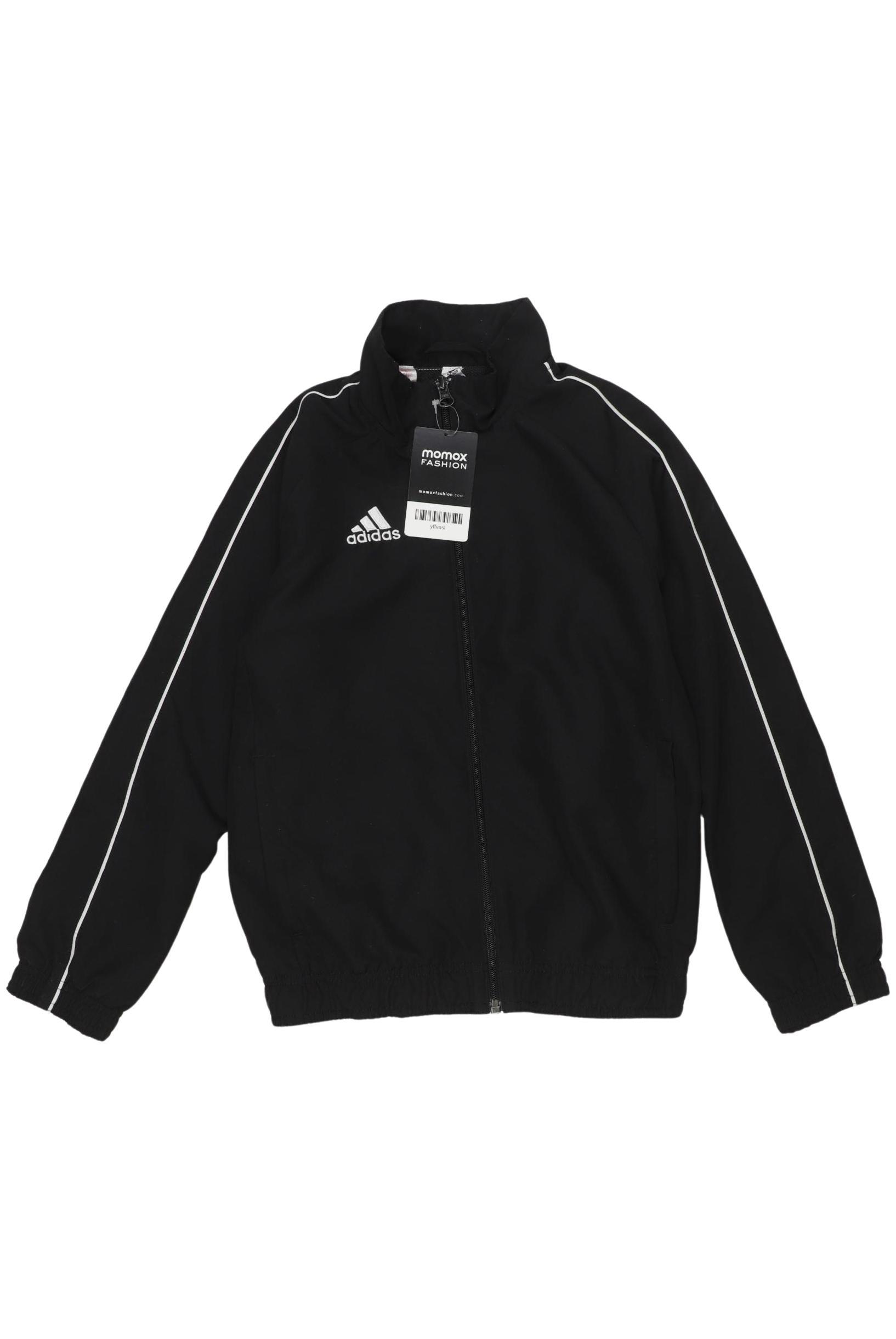 

adidas Mädchen Jacke, schwarz, Gr. 128