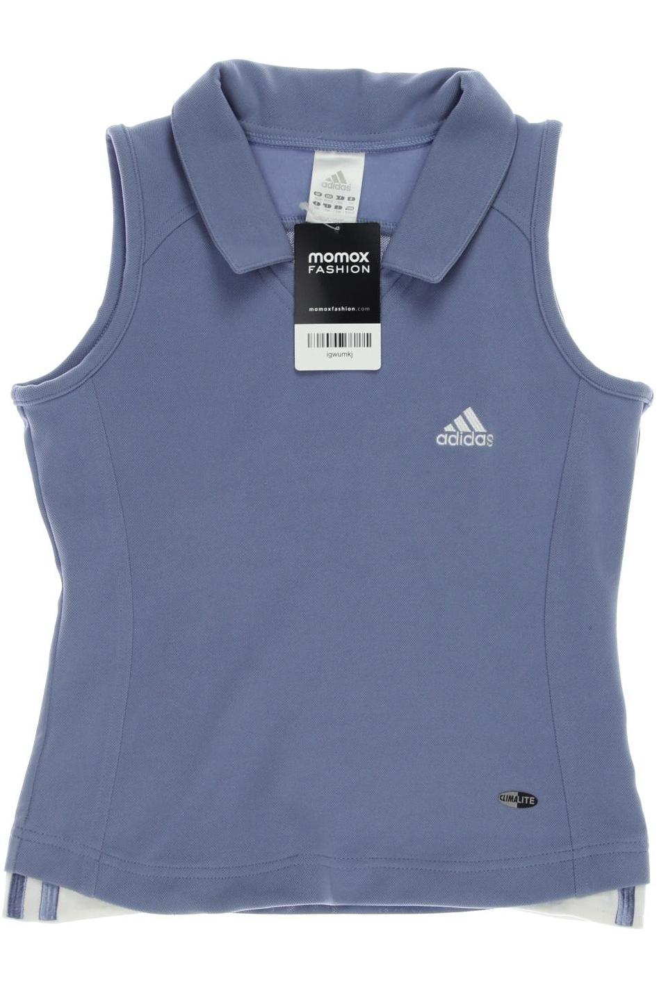 

adidas Damen Poloshirt, hellblau, Gr. 140