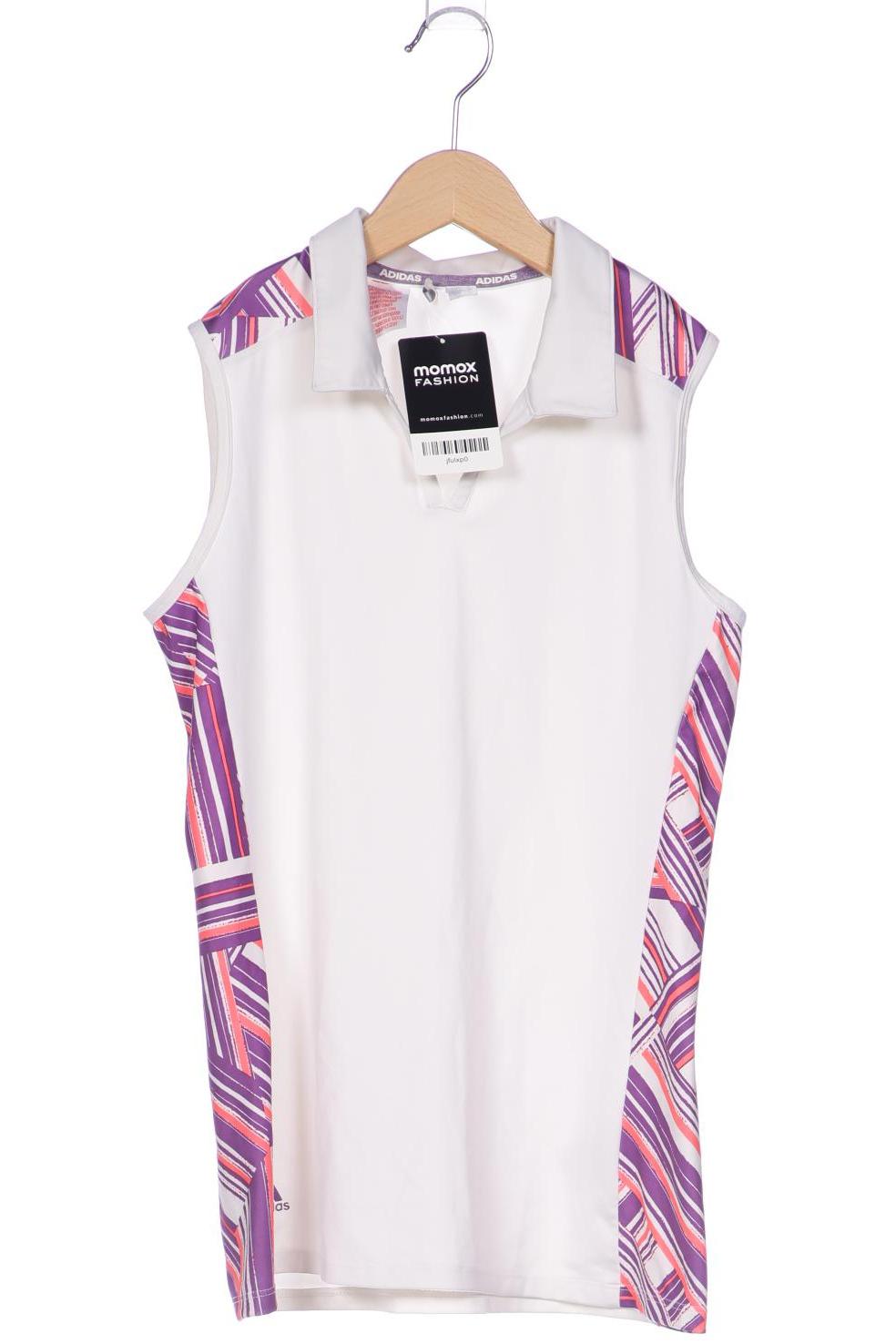

adidas Damen Poloshirt, weiß, Gr. 152
