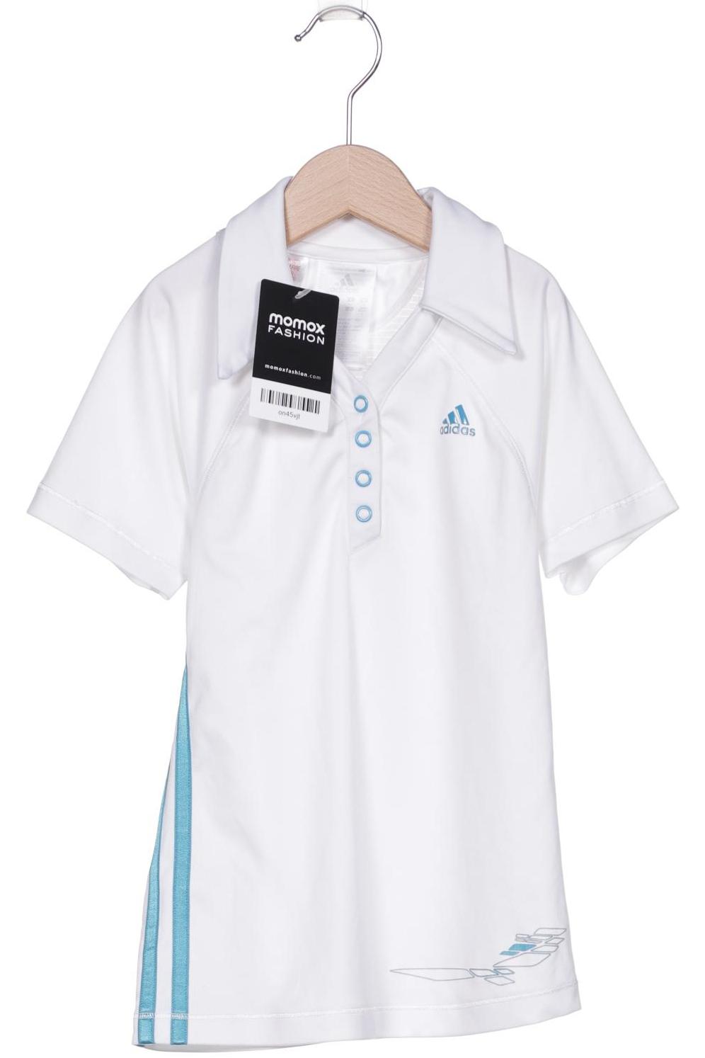 

adidas Mädchen Poloshirt, weiß