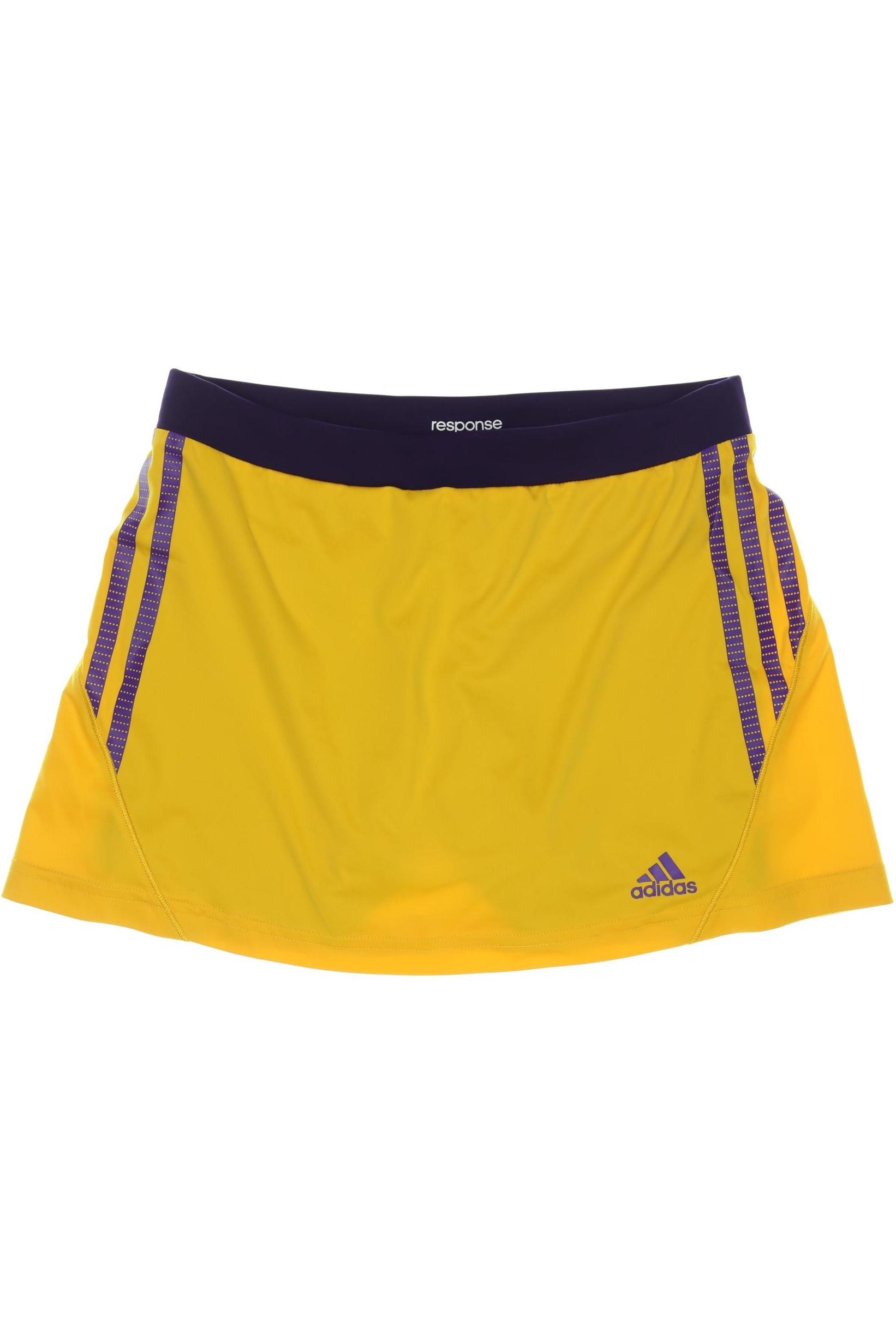 

adidas Damen Rock, gelb, Gr. 152