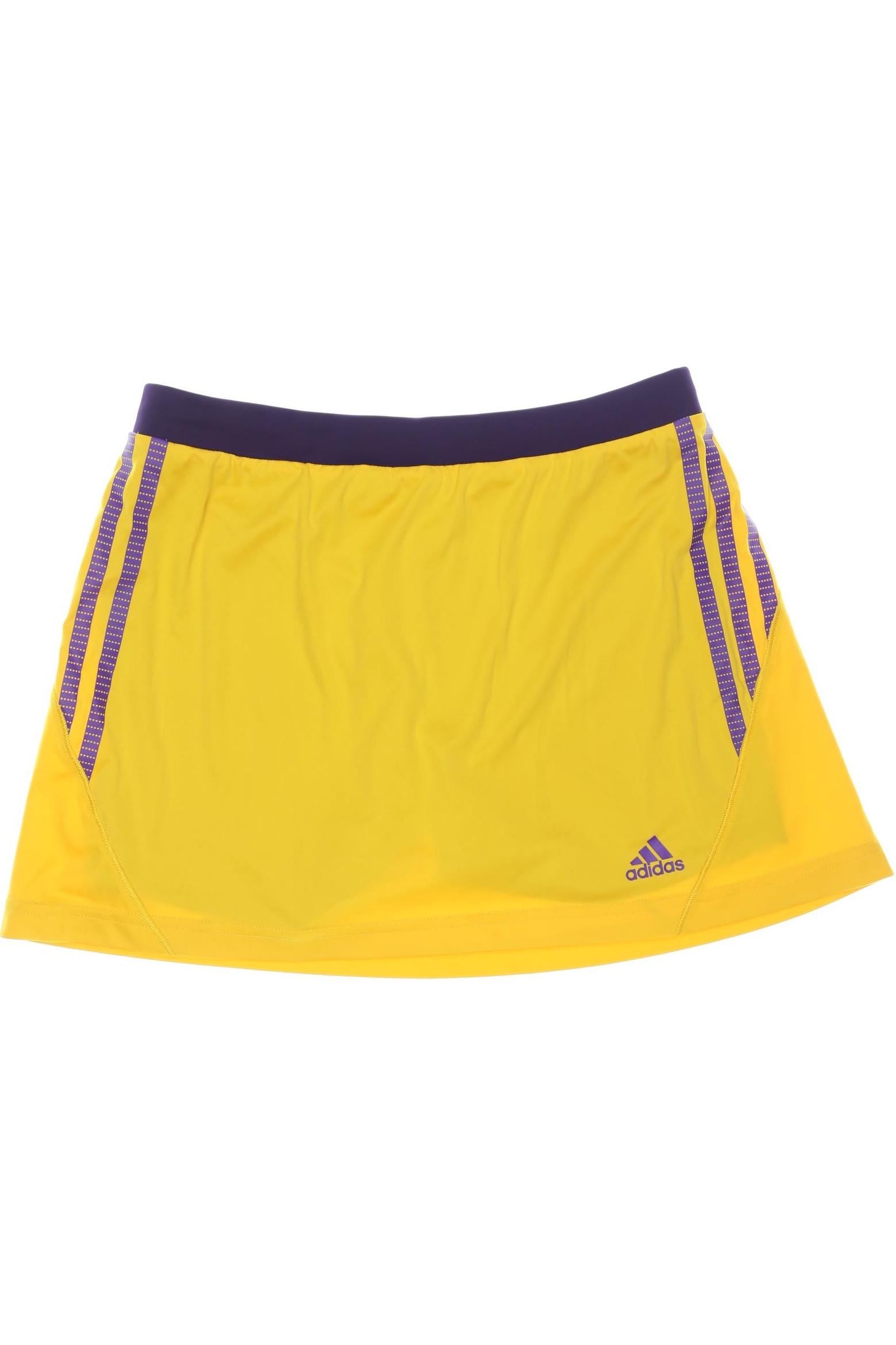 

adidas Damen Rock, gelb, Gr. 164