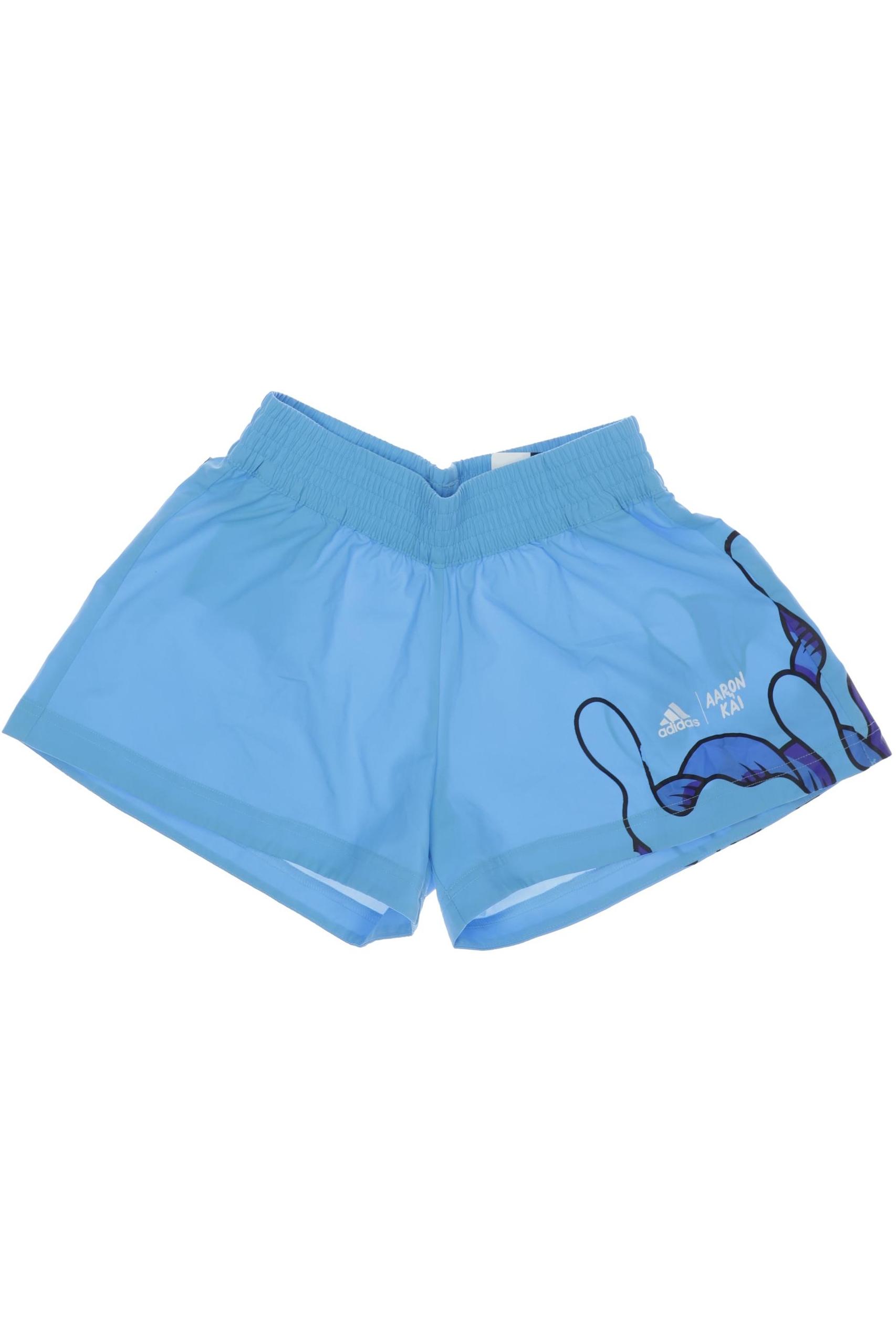 

adidas Damen Shorts, blau, Gr. 128