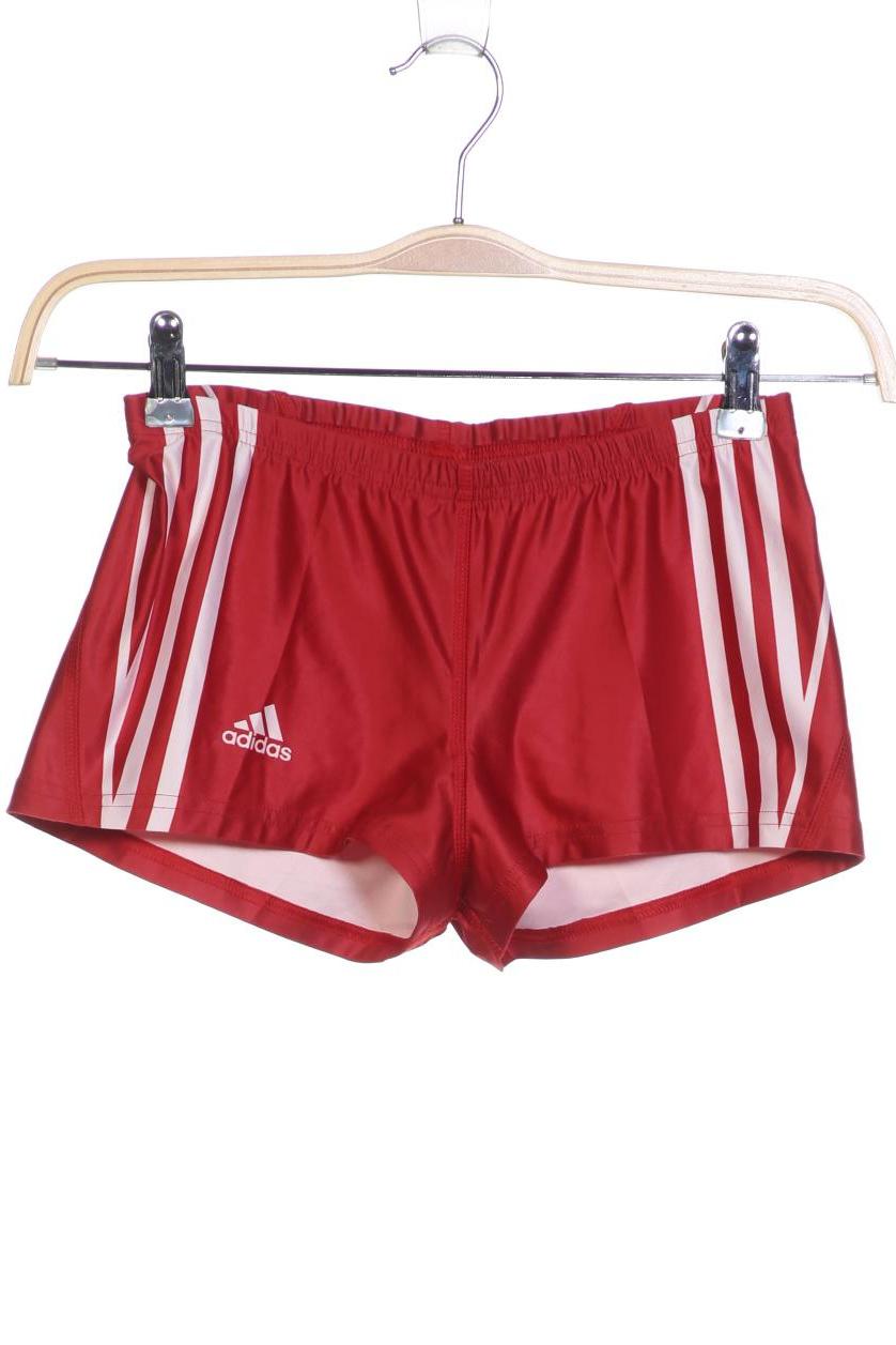 

adidas Damen Shorts, rot, Gr. 134